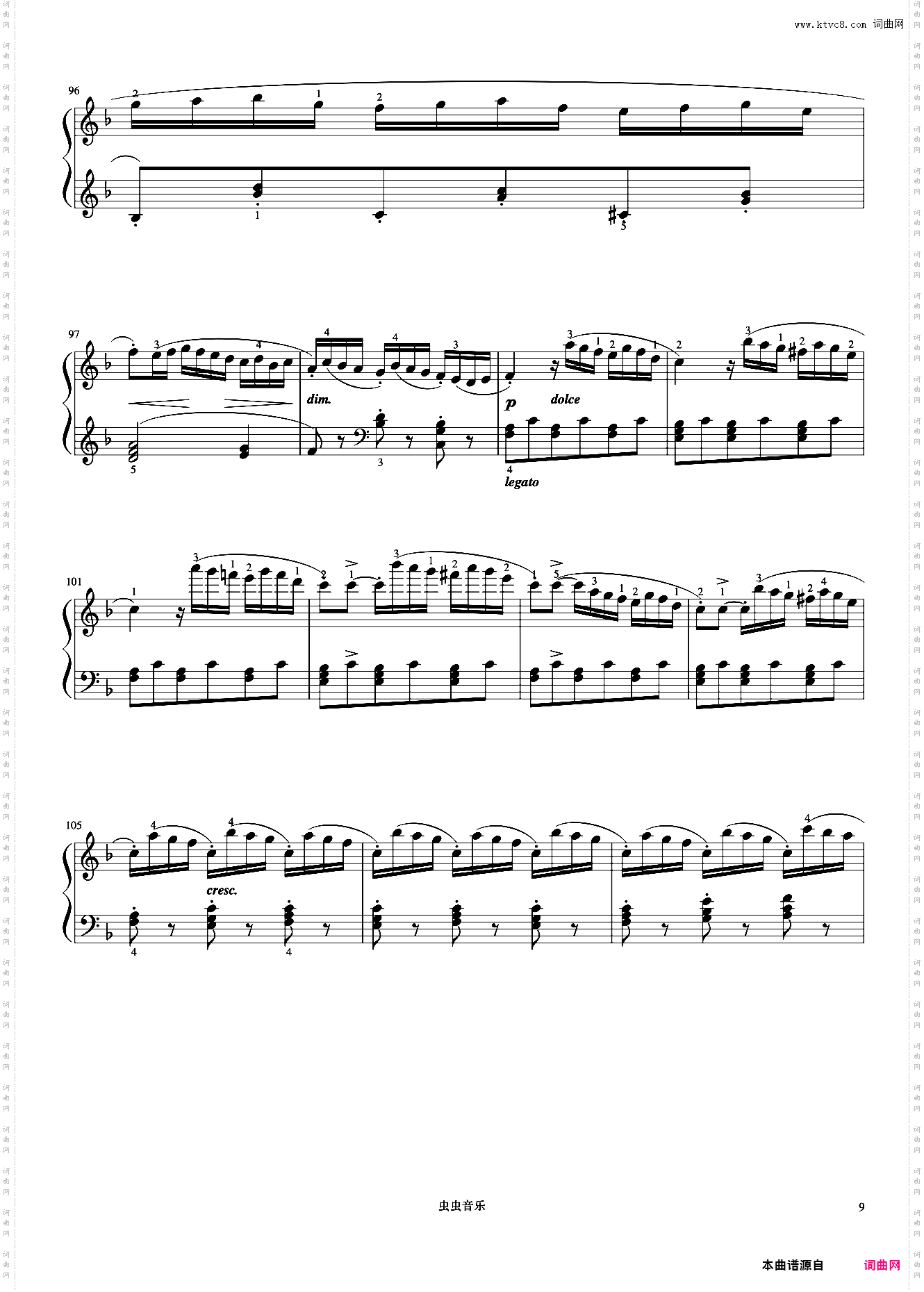 小奏鸣曲 Op·20 No·3 第三乐章《小奏鸣曲集》