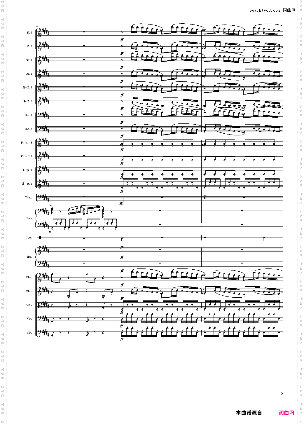 Symphonic Poem No·3, Op·91 Part 3