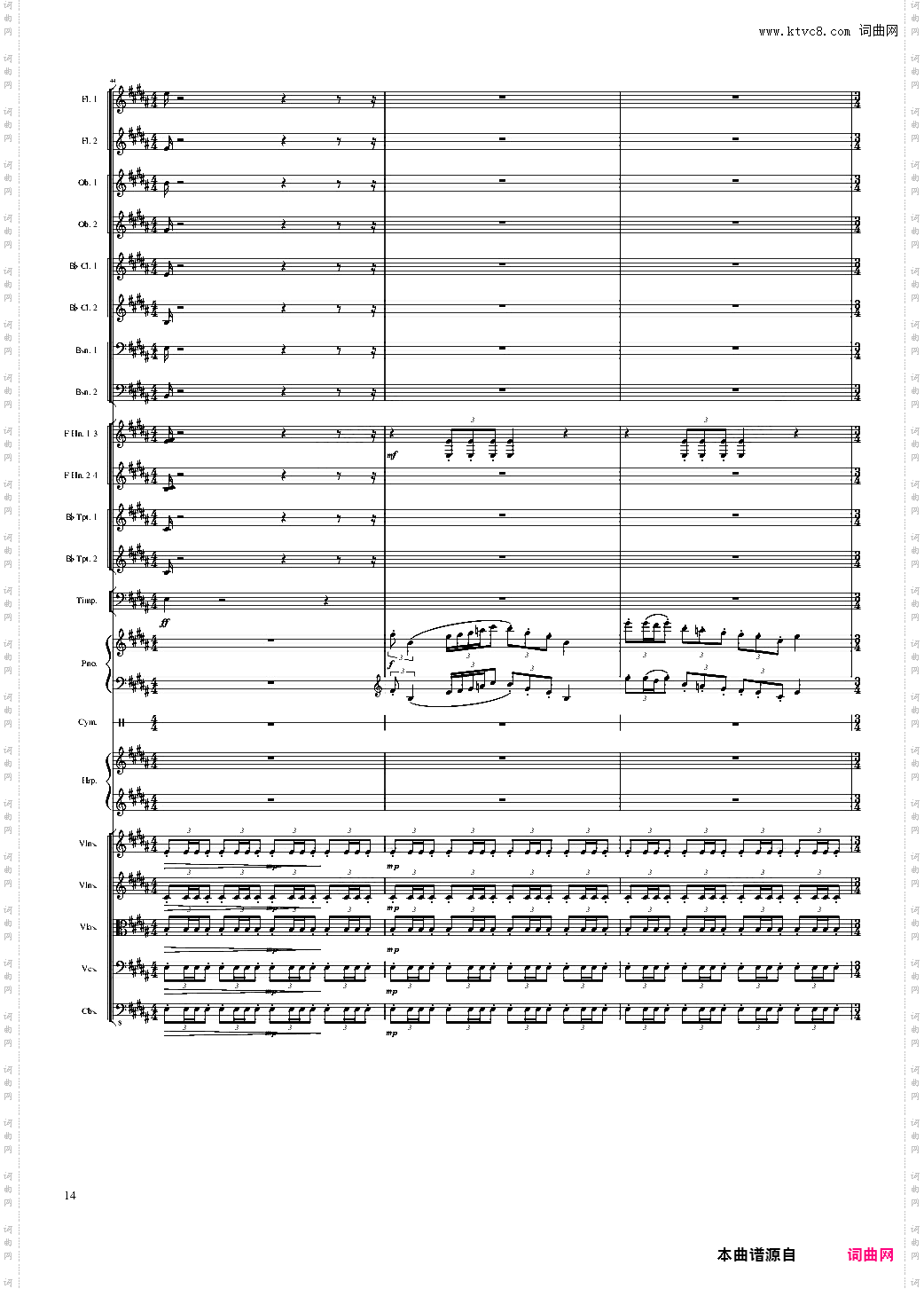 Symphonic Poem No·3, Op·91 Part 3