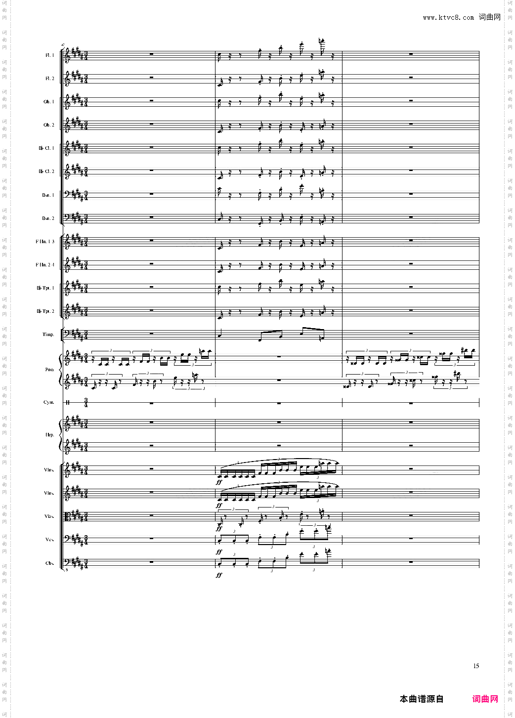 Symphonic Poem No·3, Op·91 Part 3