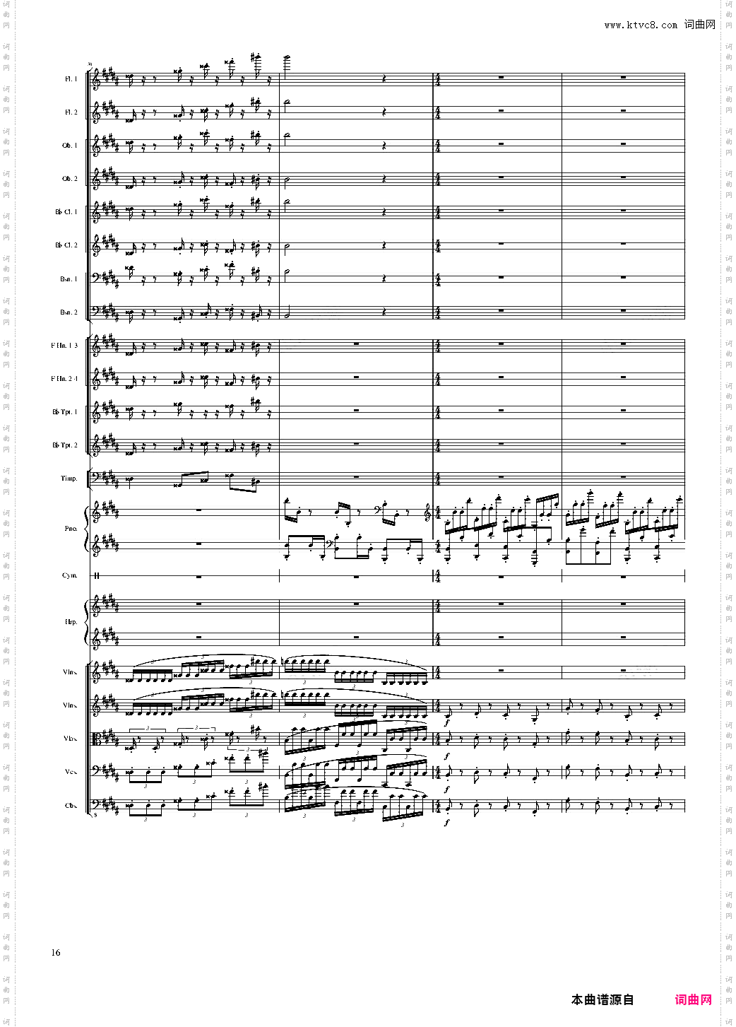 Symphonic Poem No·3, Op·91 Part 3