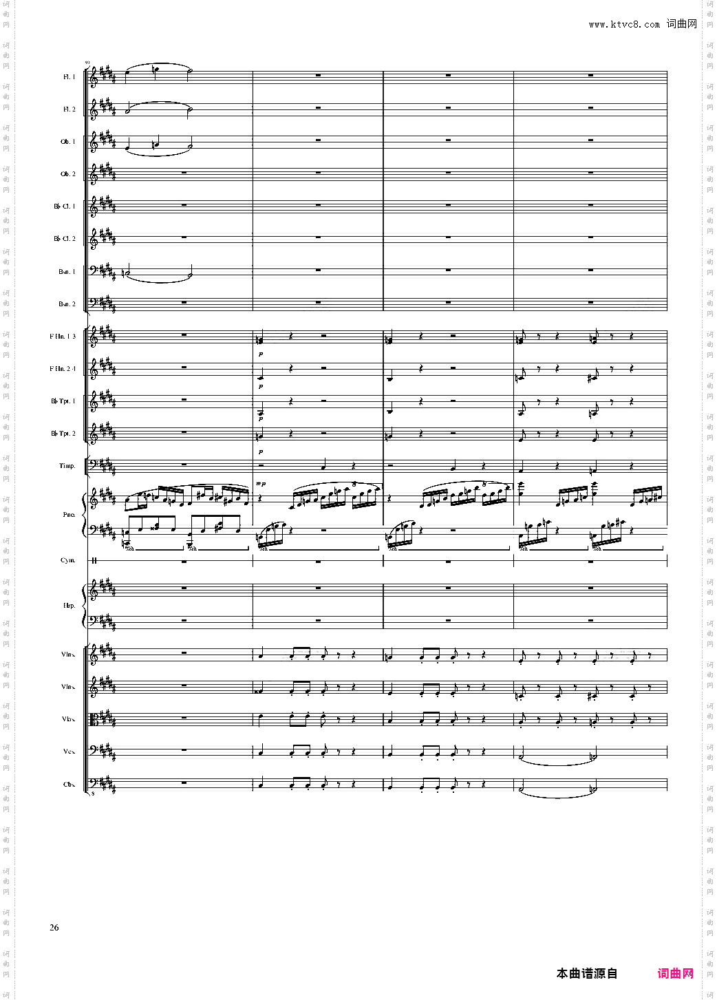 Symphonic Poem No·3, Op·91 Part 3