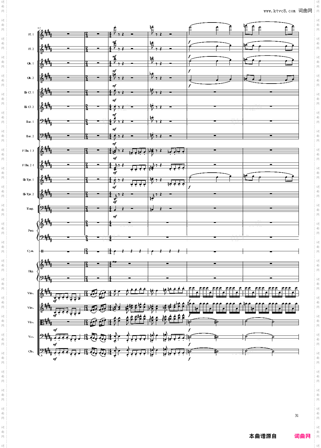 Symphonic Poem No·3, Op·91 Part 3