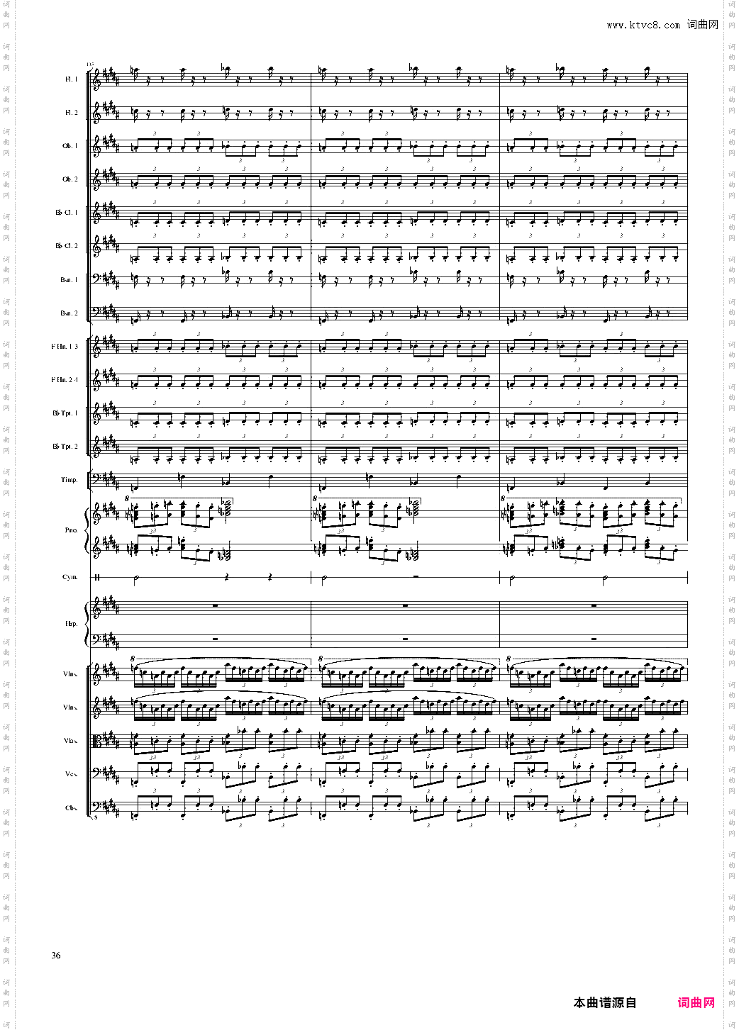 Symphonic Poem No·3, Op·91 Part 3