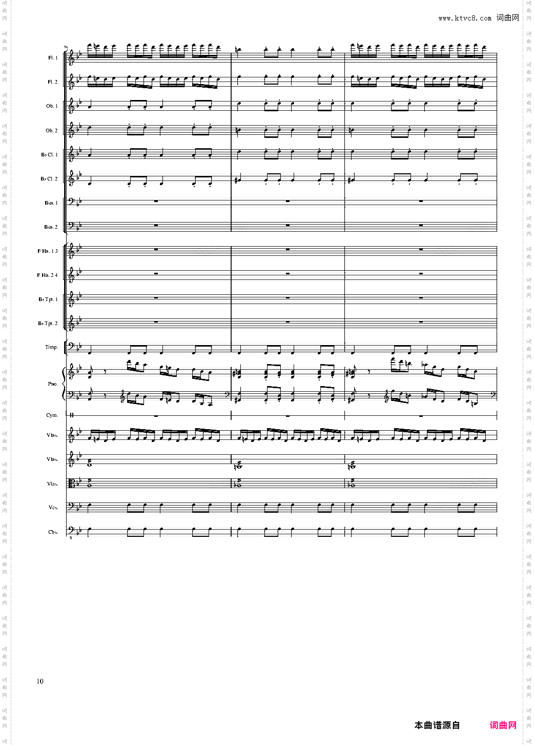 Piano Concerto No·8, Op·123 III·