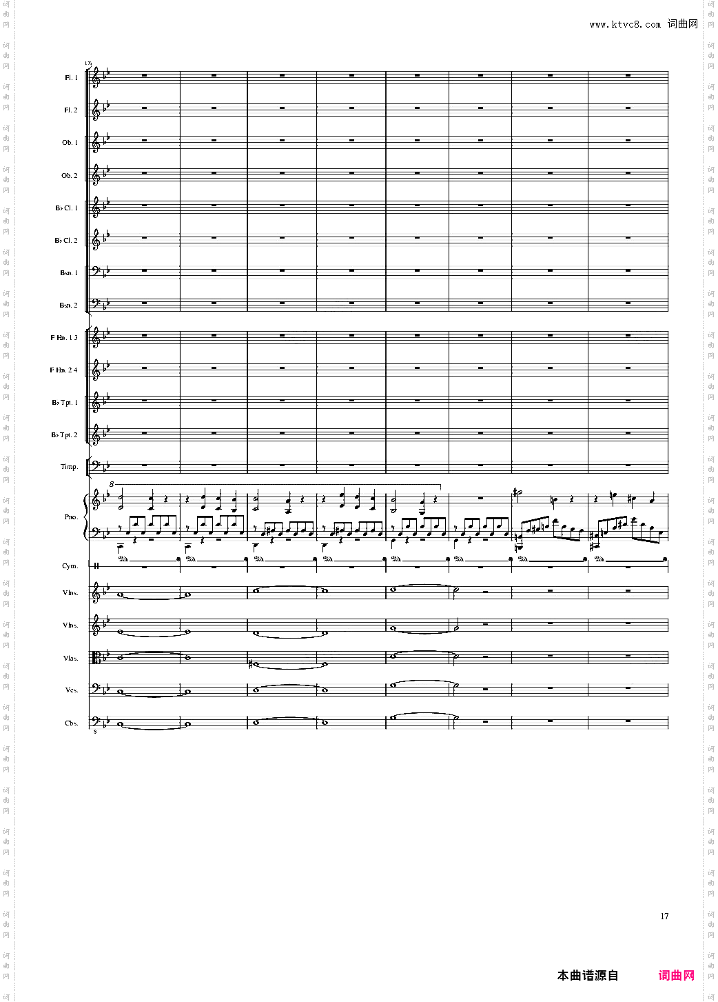 Piano Concerto No·8, Op·123 III·