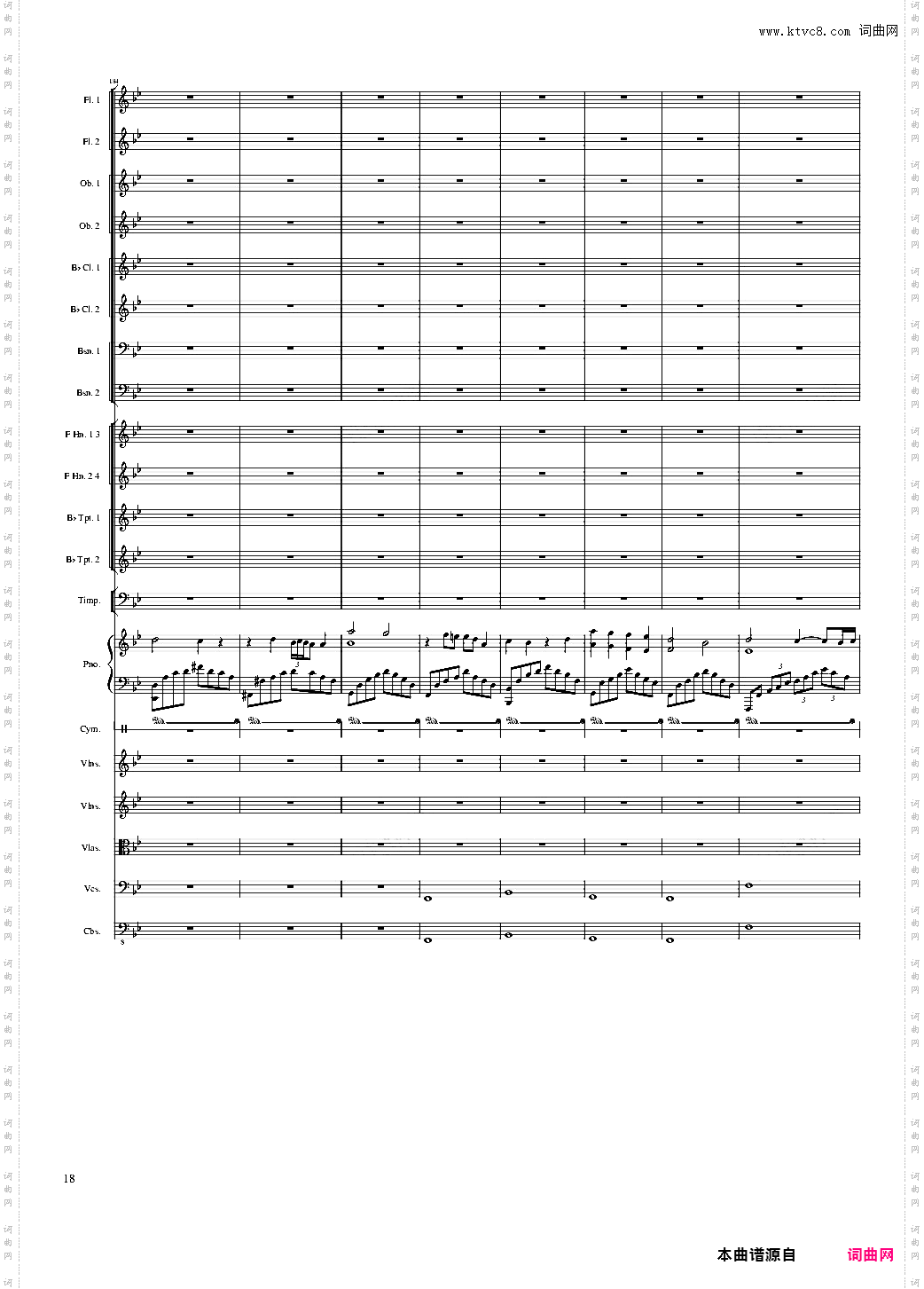 Piano Concerto No·8, Op·123 III·