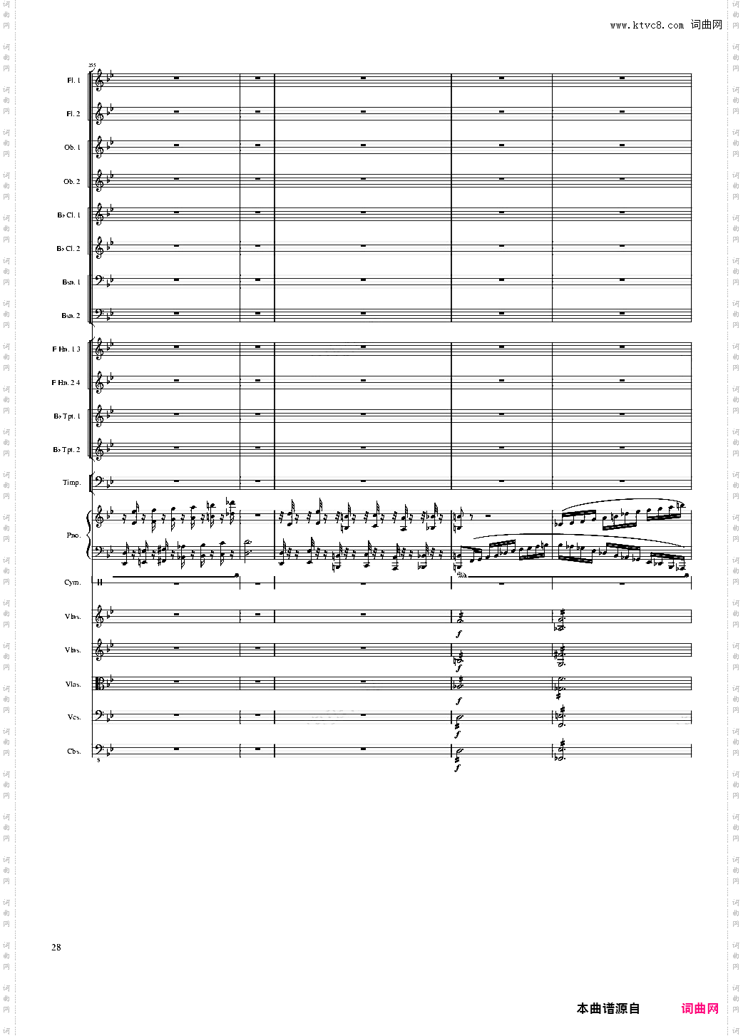 Piano Concerto No·8, Op·123 III·