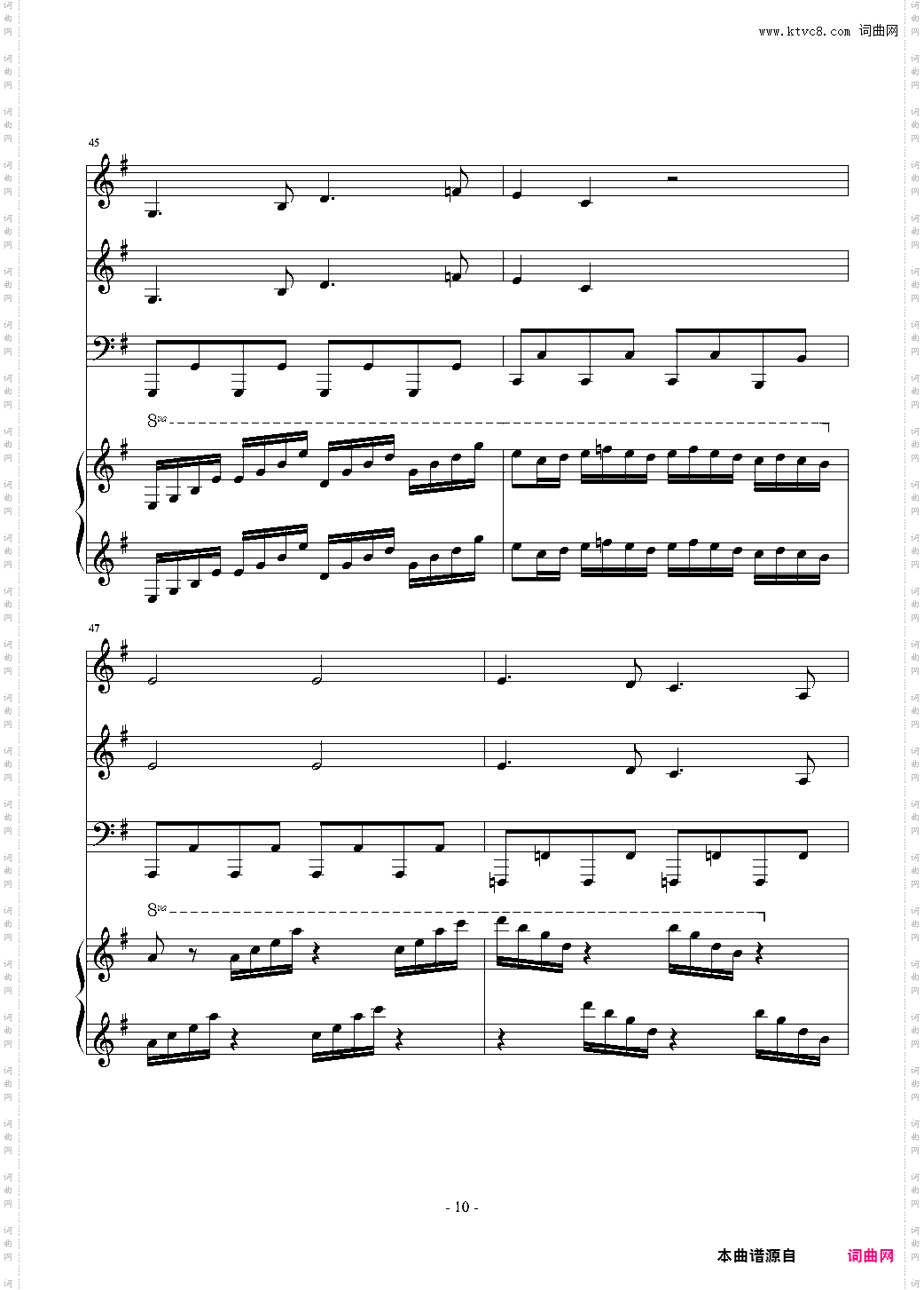 The Gypsy Maid-总谱