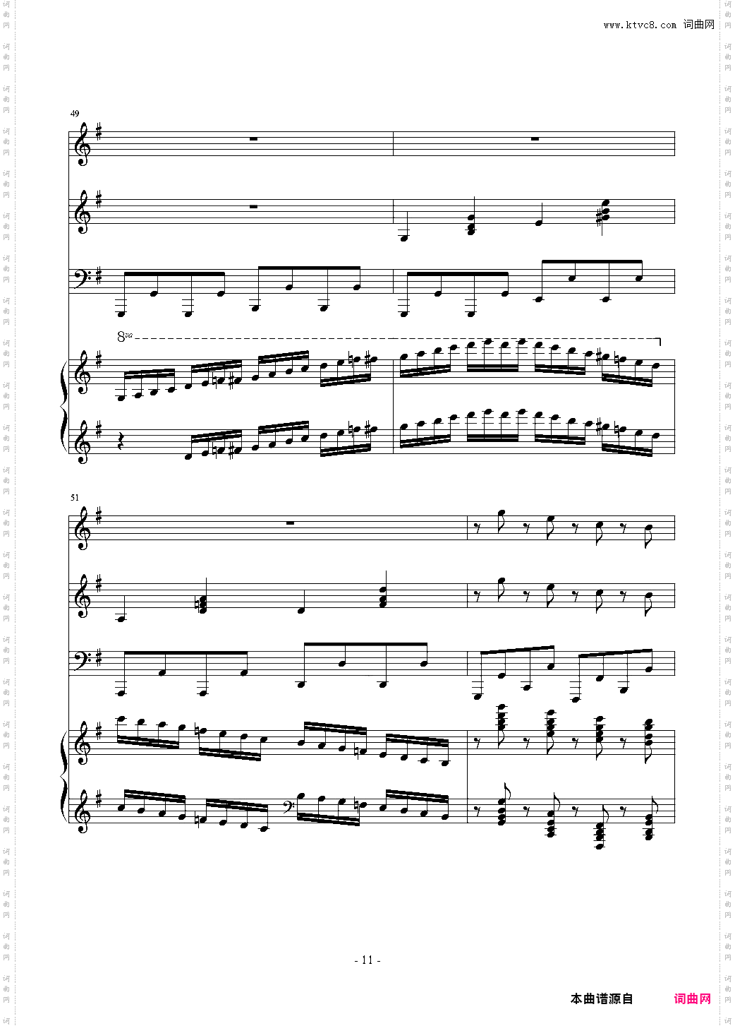 The Gypsy Maid-总谱