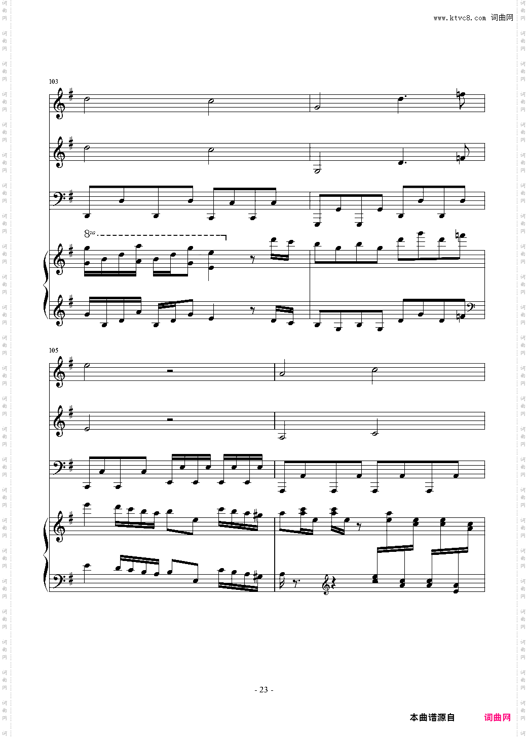 The Gypsy Maid-总谱