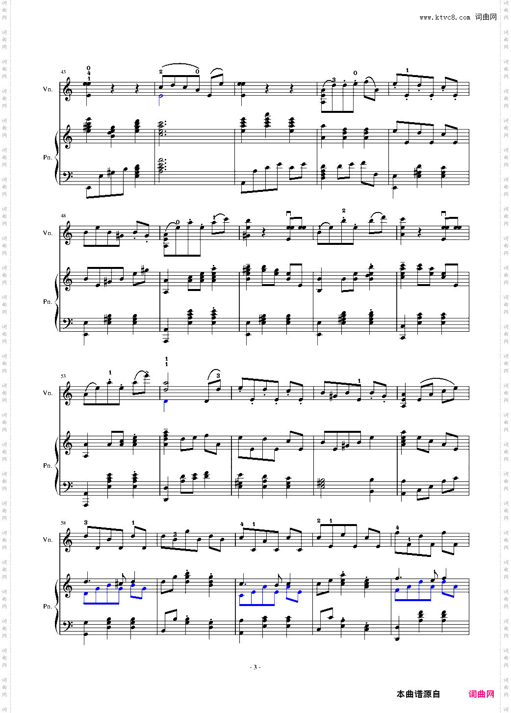 H14-A小调舞曲For Piano And Violin