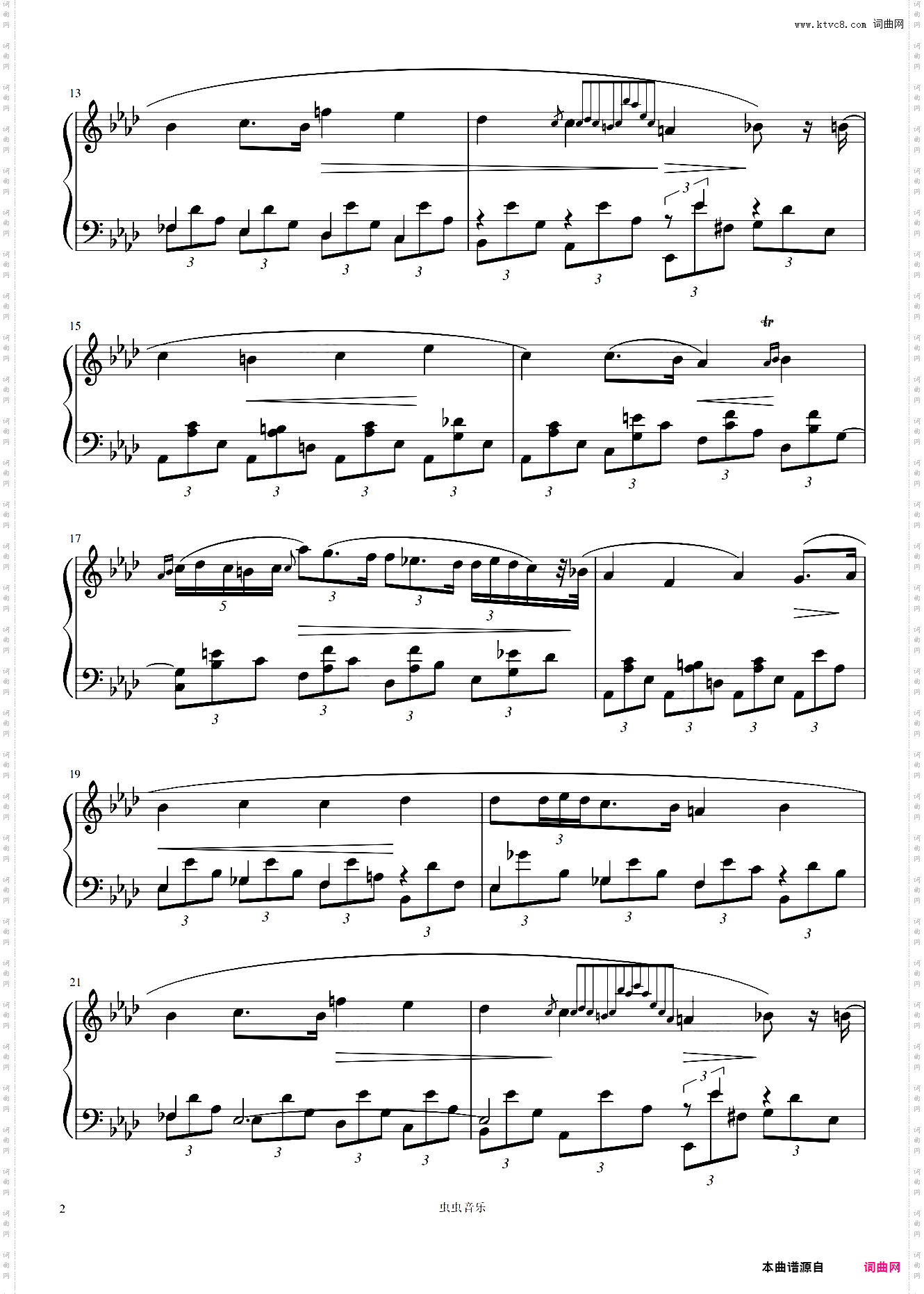 夜曲op·32 no·2