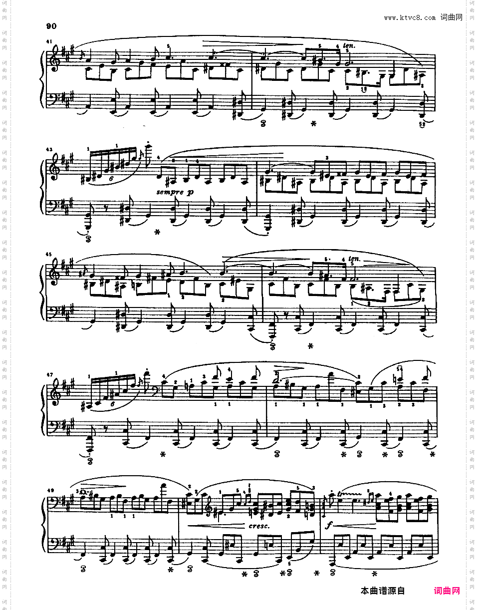 升F大调船歌 Op·60Chopin op60 Barcarolle Henle版本四