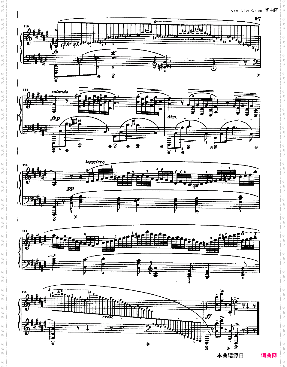 升F大调船歌 Op·60Chopin op60 Barcarolle Henle版本四