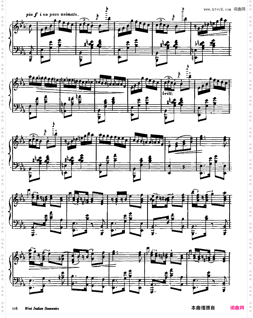 舞曲Danza op33Gottschalk 1857 op33 Danza