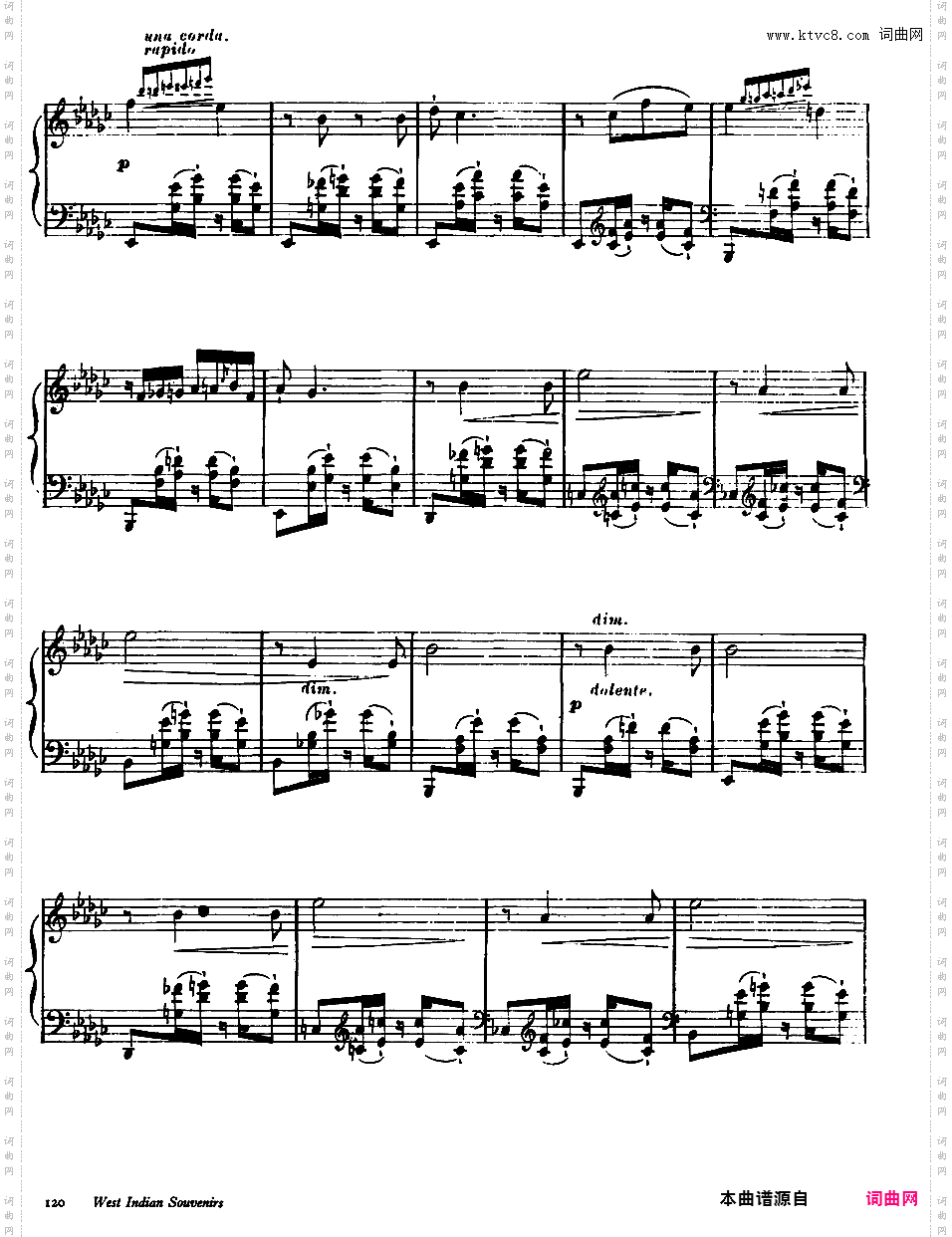 舞曲Danza op33Gottschalk 1857 op33 Danza