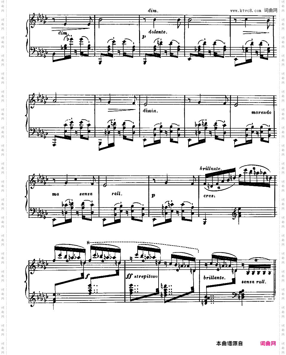 舞曲Danza op33Gottschalk 1857 op33 Danza