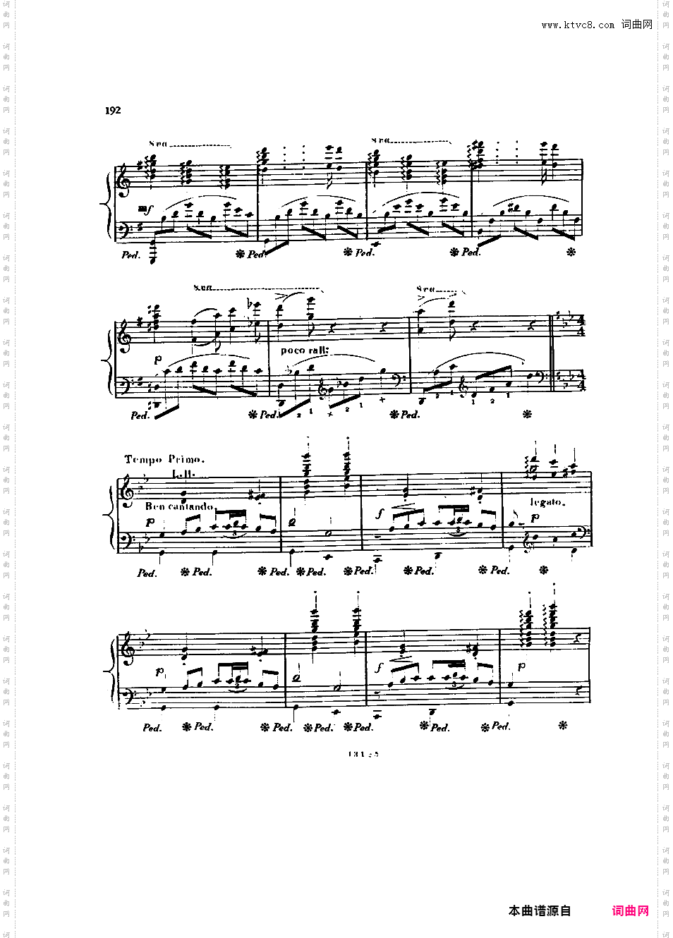 天鹅之歌 The Dying Swan Op·100