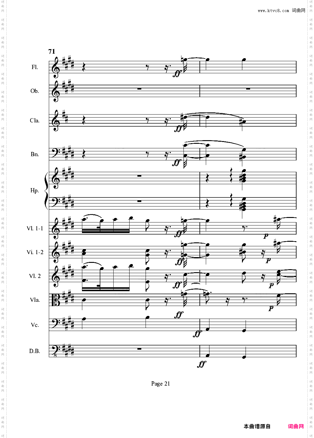 奏鸣曲之交响第3首-Ⅱ