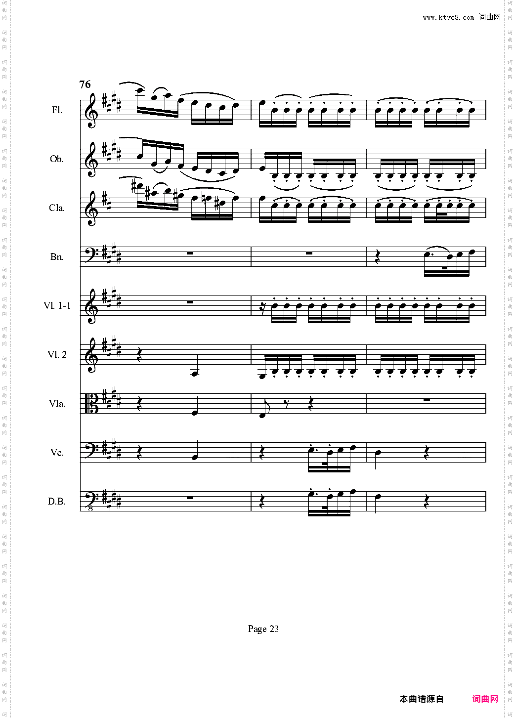 奏鸣曲之交响第3首-Ⅱ