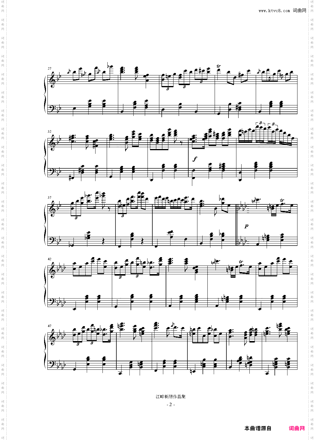 圆舞曲集Op_5 No_10【降B大调圆舞曲】