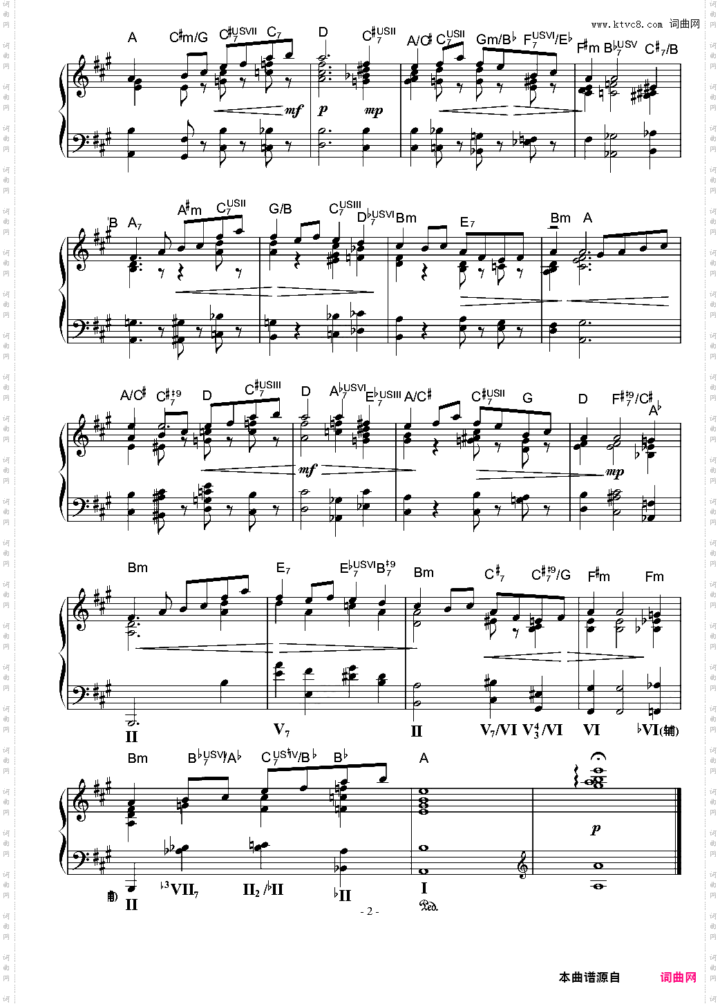 在那东山顶上, 爵士, 加标记