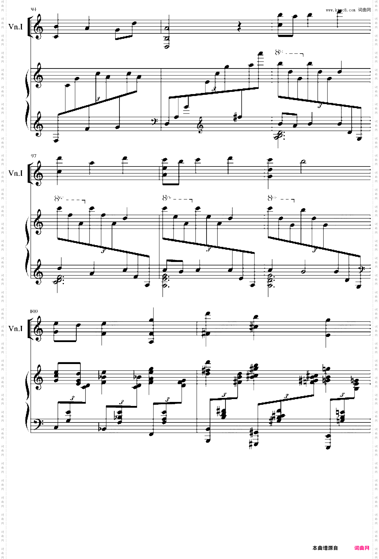 小提琴钢琴奏鸣曲