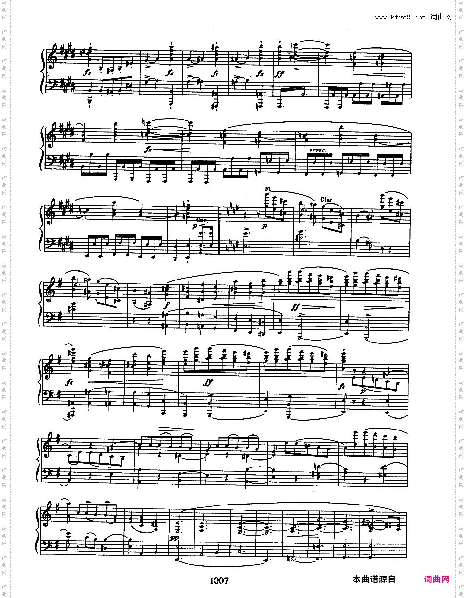 e小调第一钢琴协奏曲 Op·11Chopin op11 Piano Concerto #1 in e 版本一
