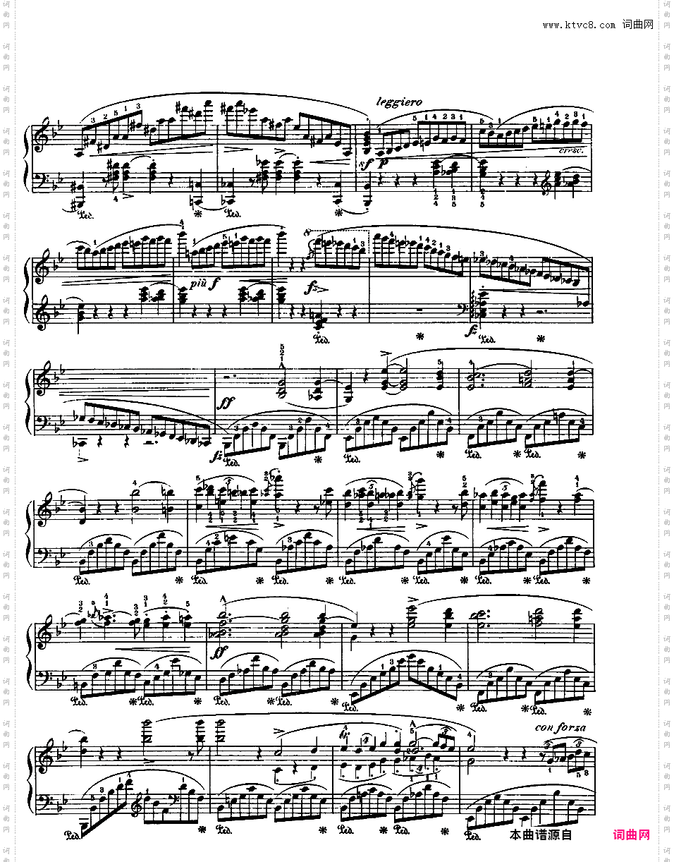 g小调第一叙事曲 Op·23Chopin op23 Ballade #1 in g alt版本二