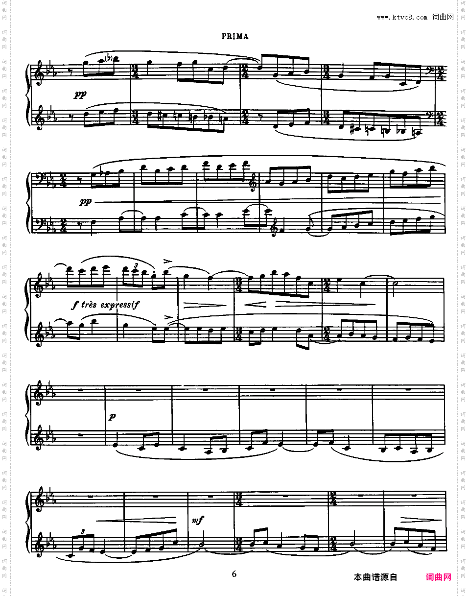 鹅妈妈 Ma Mere L'Oye - 四手联弹Ravel 1910 Ma Mere L'Oye duet alt