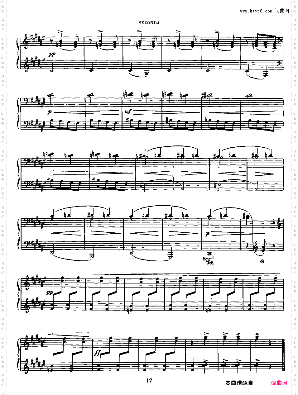 鹅妈妈 Ma Mere L'Oye - 四手联弹Ravel 1910 Ma Mere L'Oye duet alt