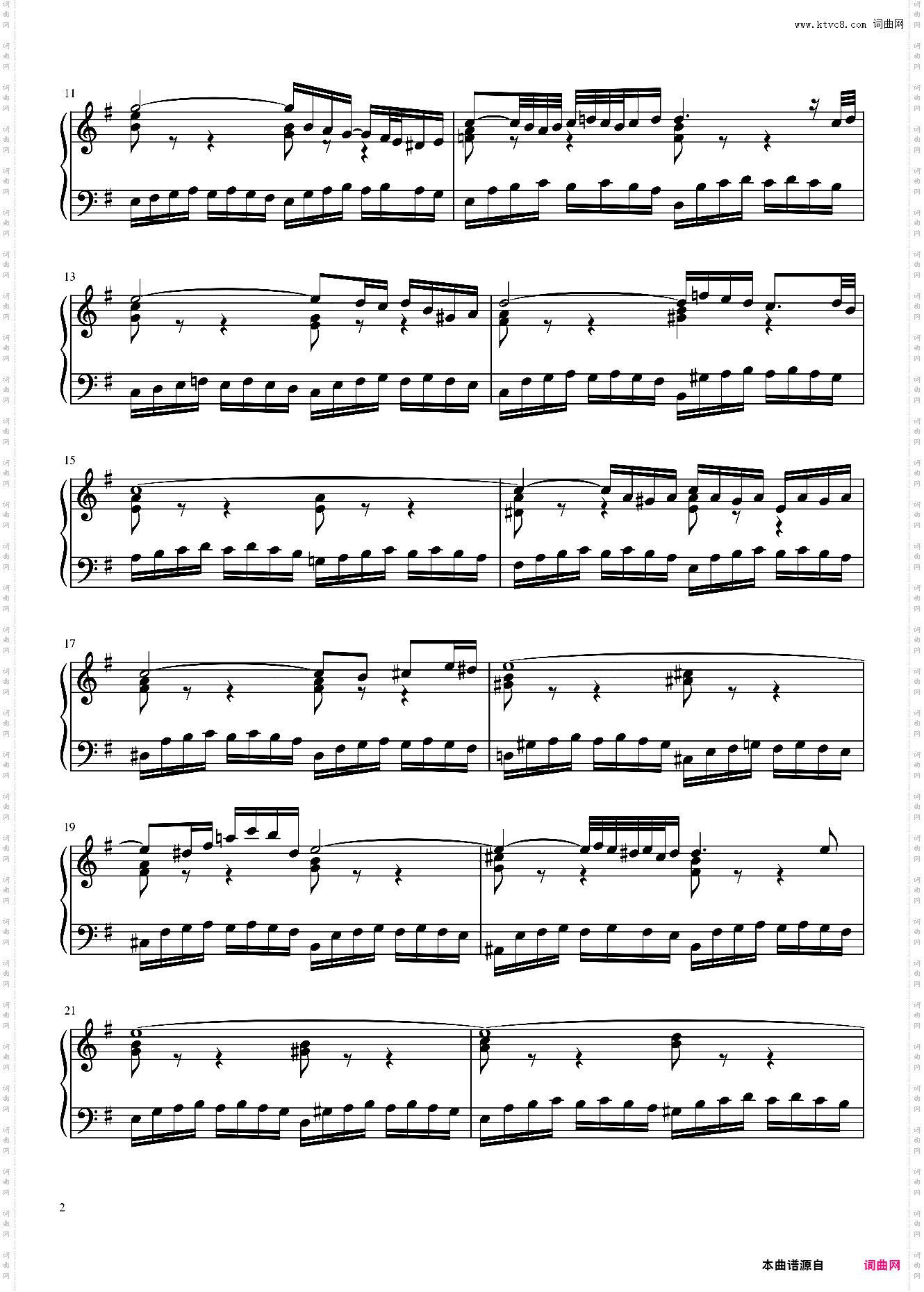 前奏曲与赋格 BWV855 巴赫