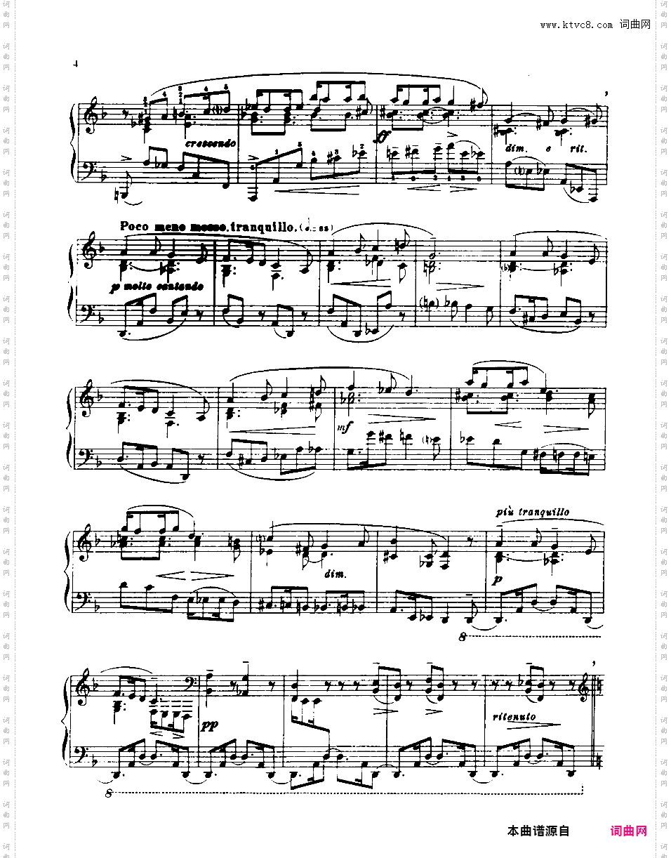 F大调第一钢琴奏鸣曲 Piano Sonata No·1 in F Major Op·6