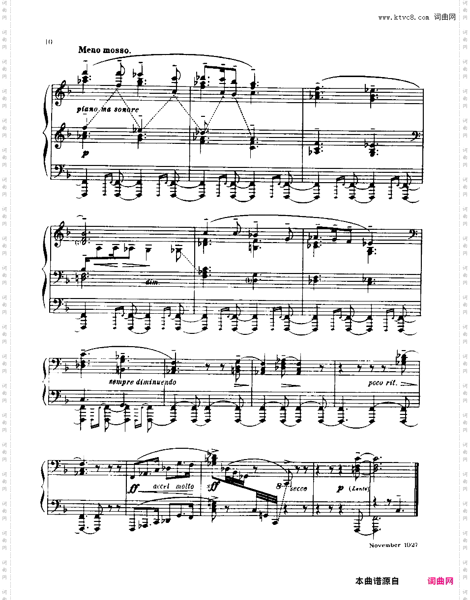 F大调第一钢琴奏鸣曲 Piano Sonata No·1 in F Major Op·6