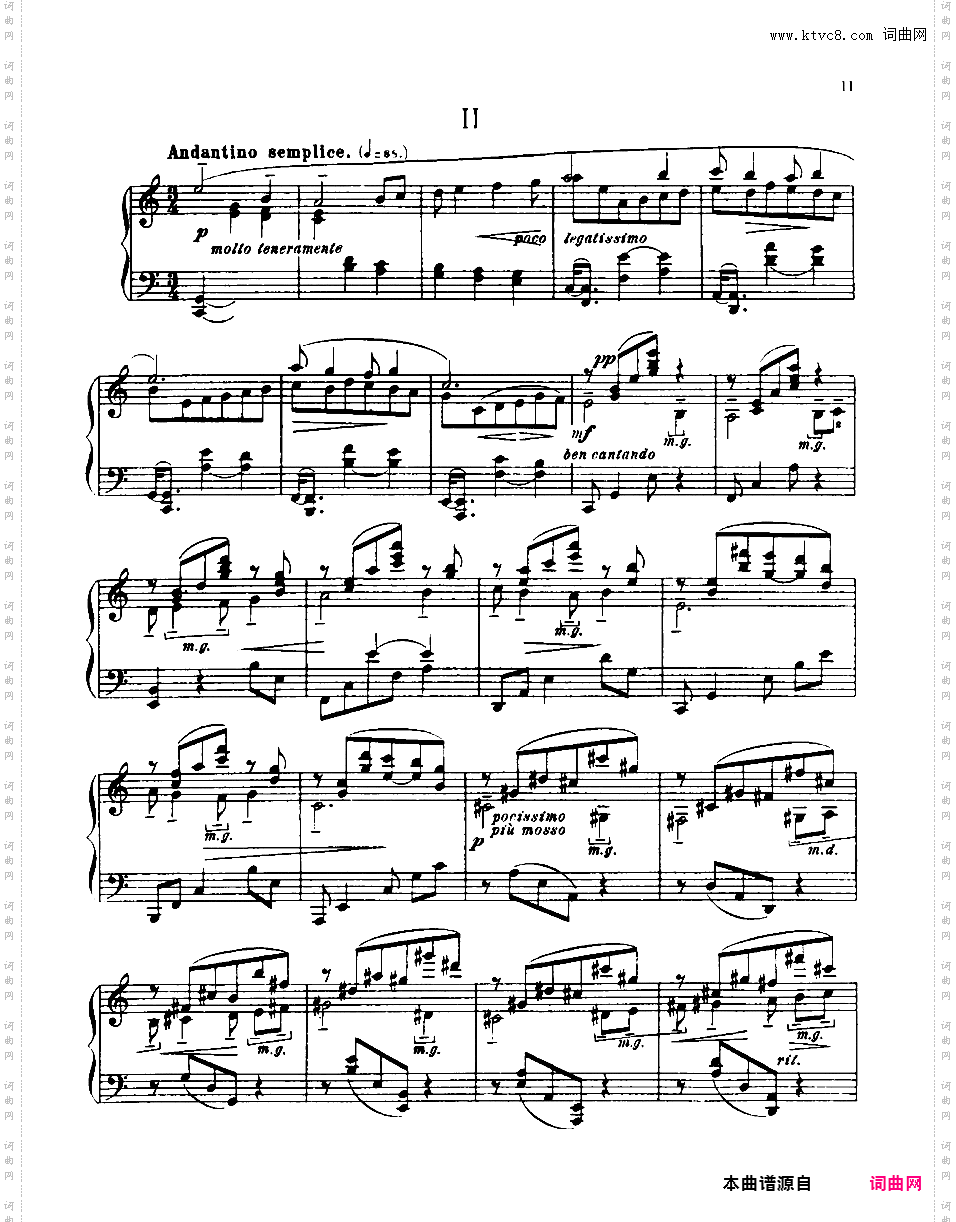 F大调第一钢琴奏鸣曲 Piano Sonata No·1 in F Major Op·6