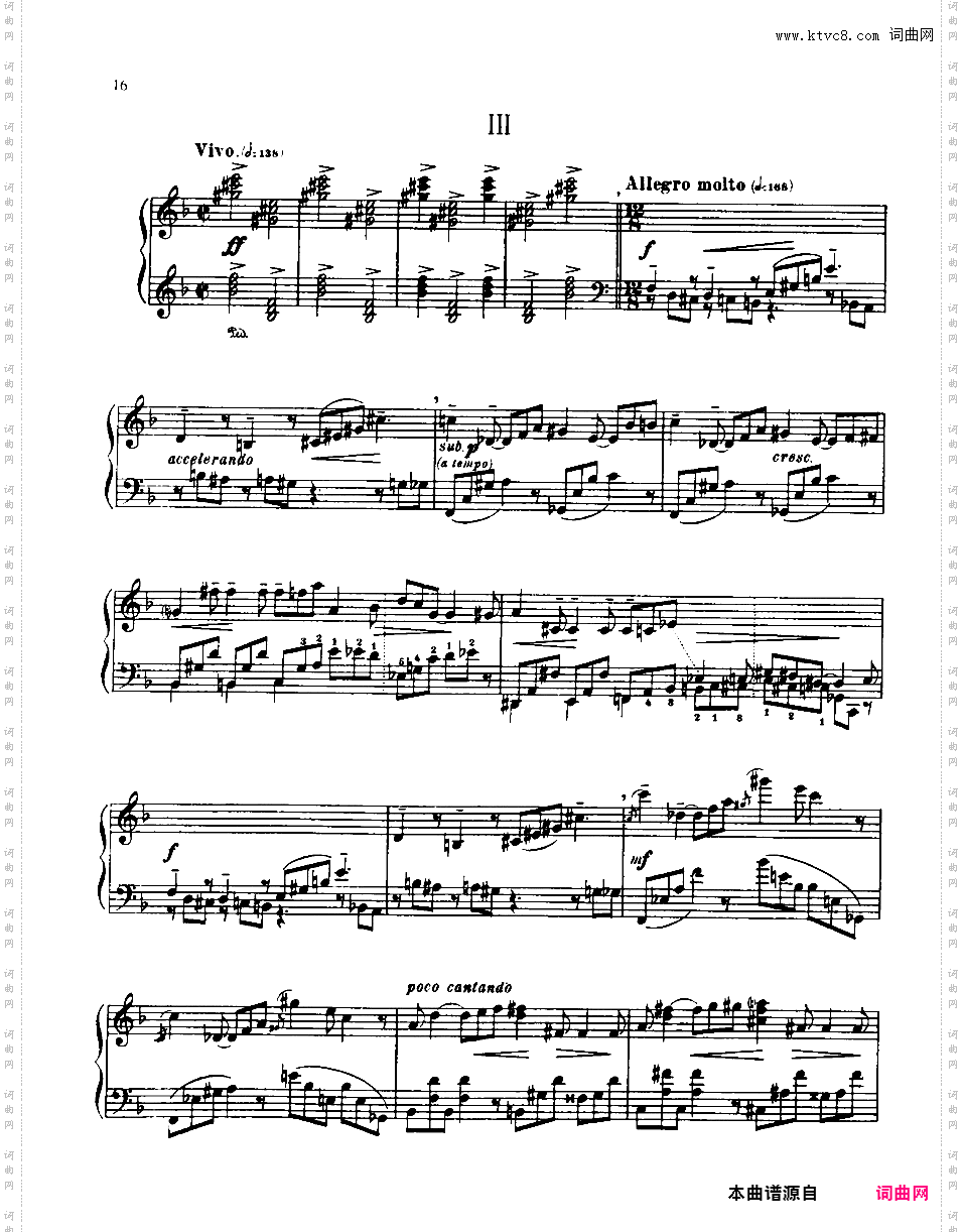 F大调第一钢琴奏鸣曲 Piano Sonata No·1 in F Major Op·6