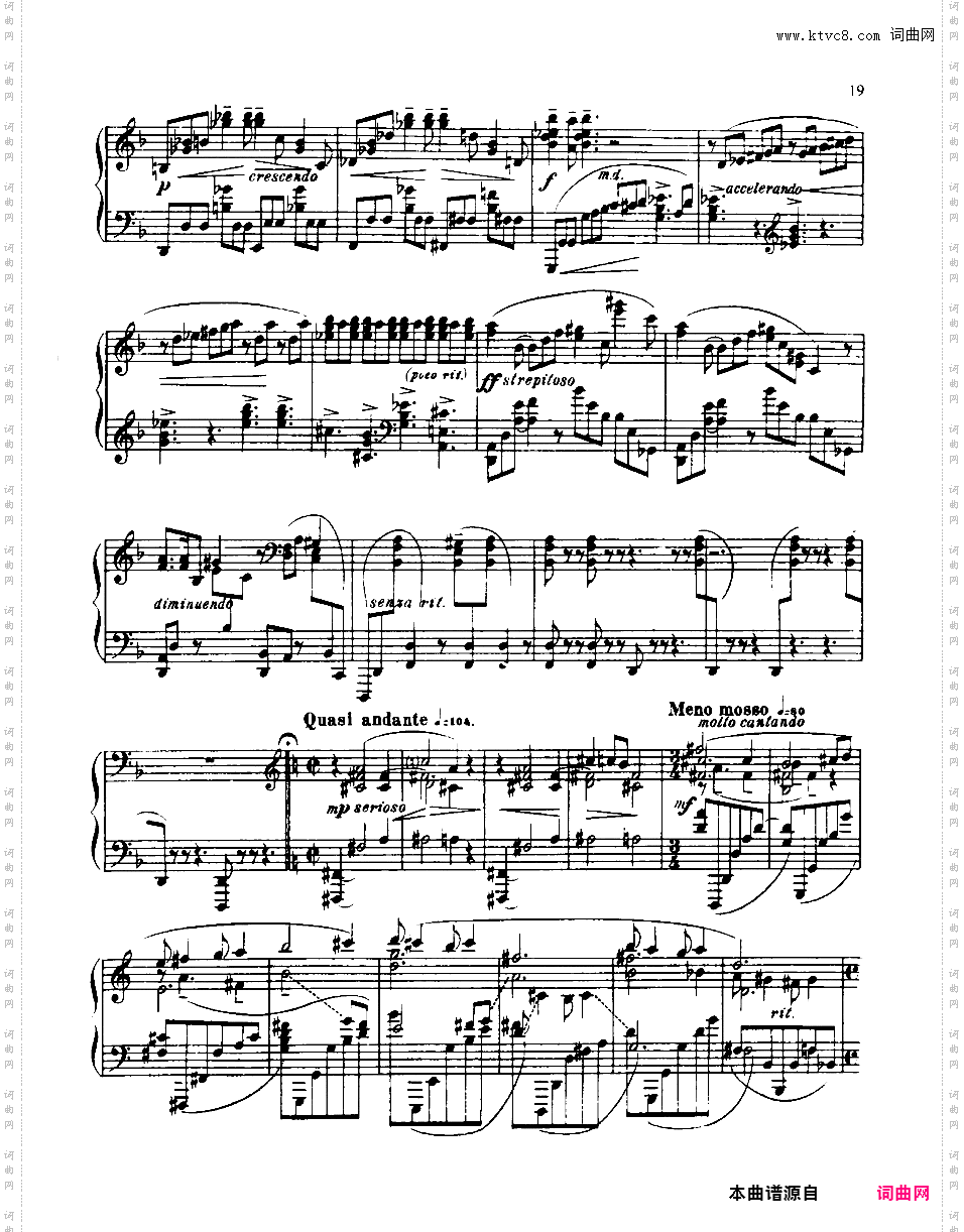 F大调第一钢琴奏鸣曲 Piano Sonata No·1 in F Major Op·6