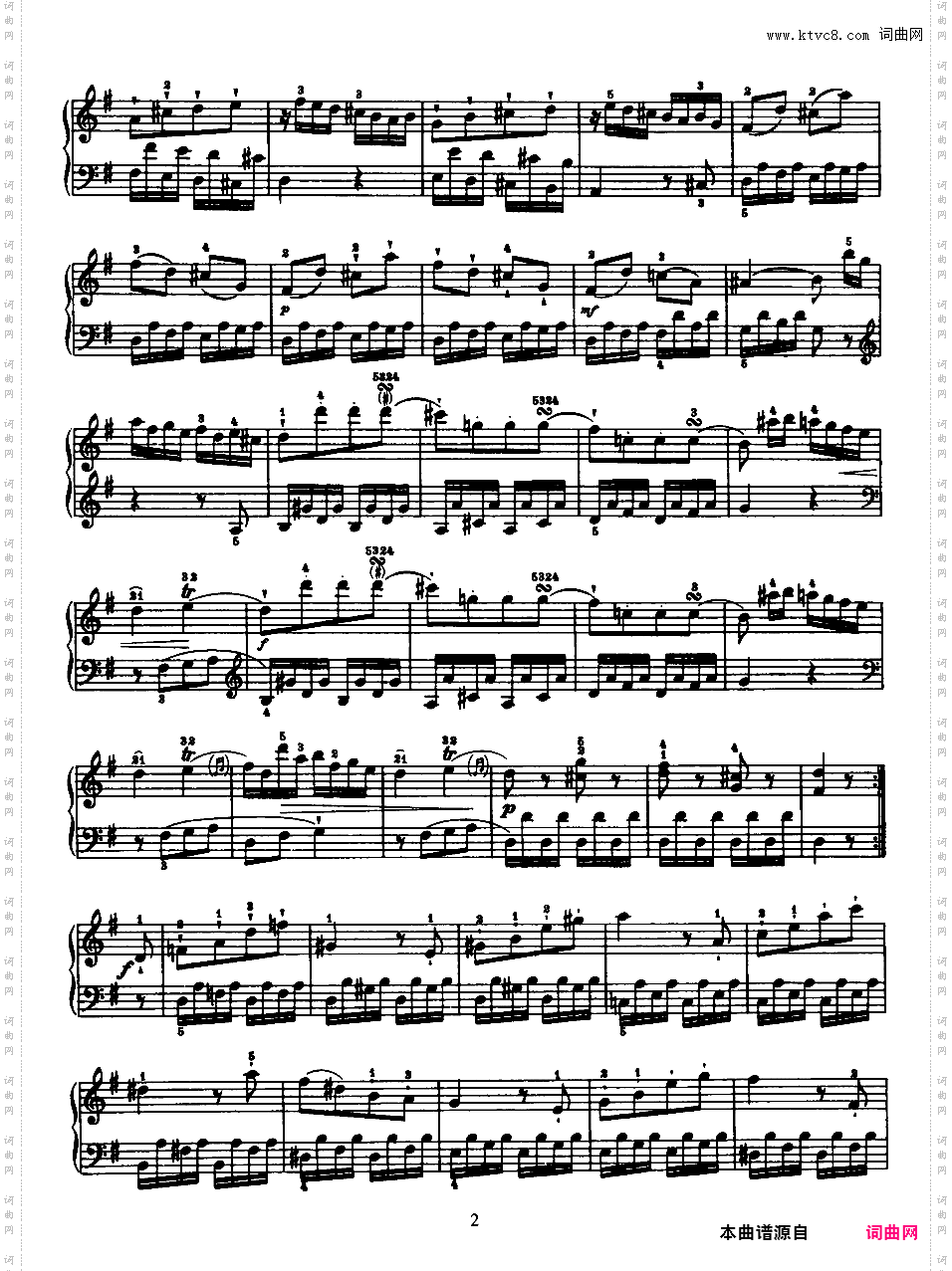 52首钢琴奏鸣曲 52 Piano SonatasPiano Sonata No 27 in G_NoRestriction