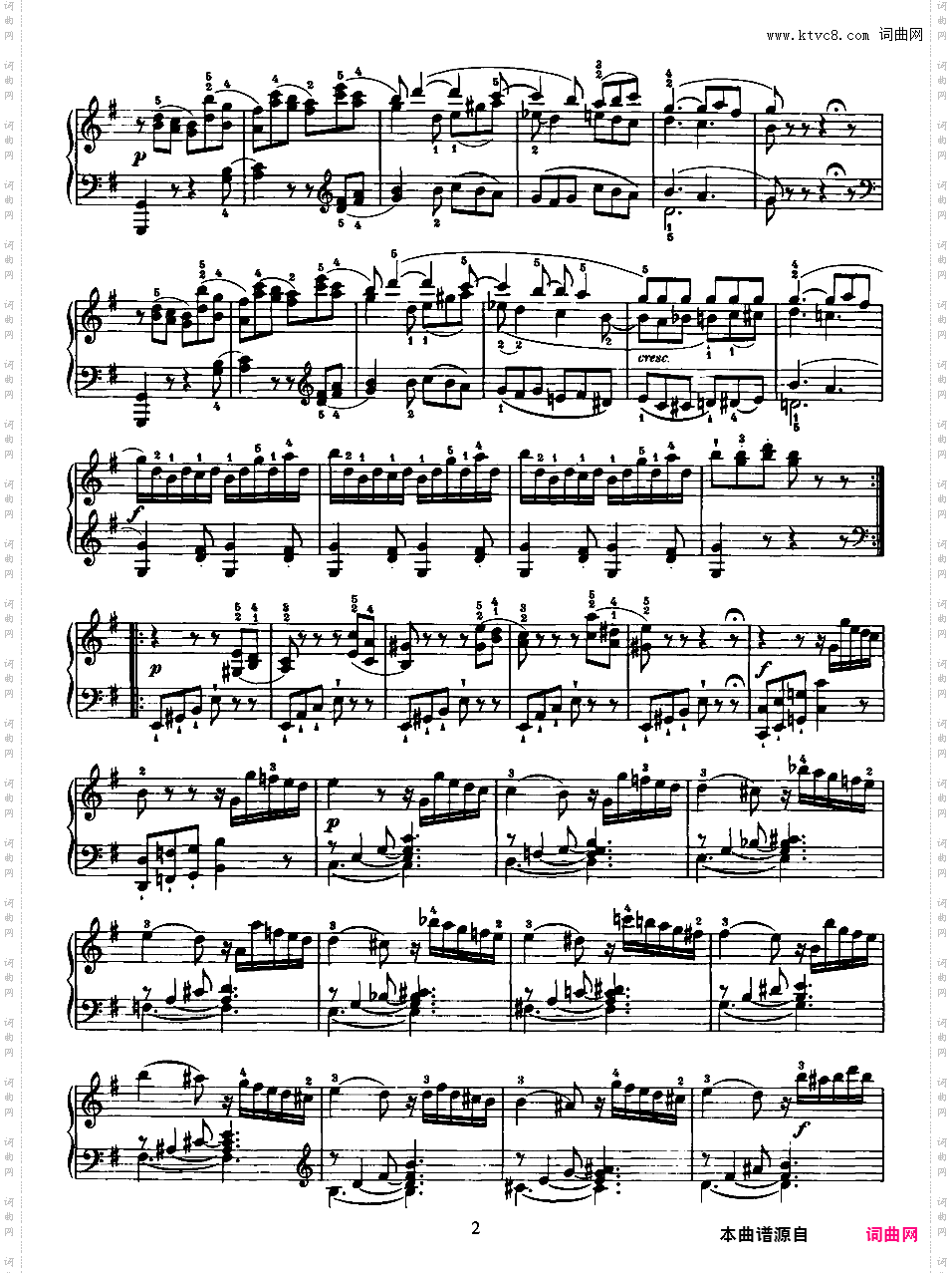 52首钢琴奏鸣曲 52 Piano SonatasPiano Sonata No 34 in e_NoRestriction