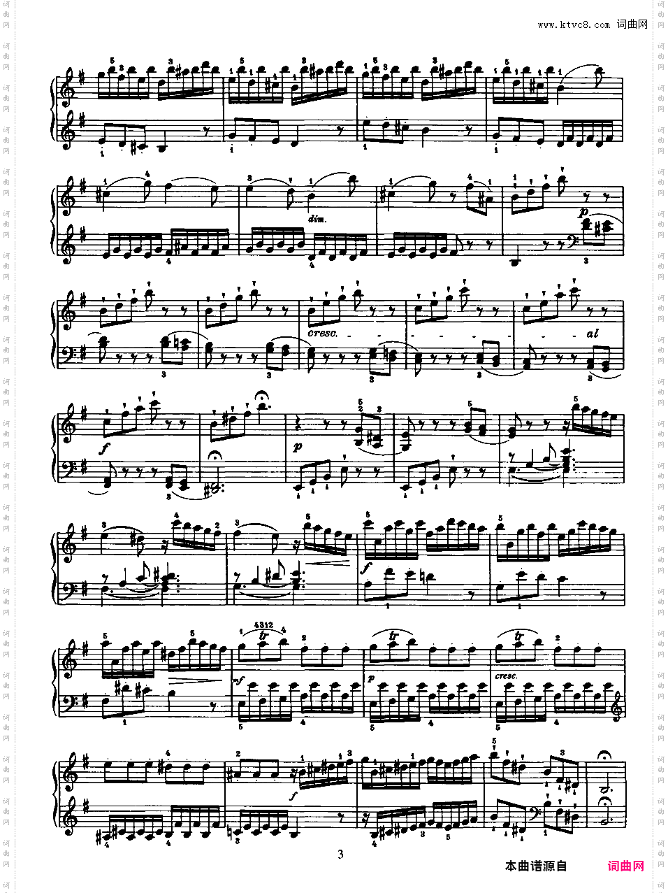 52首钢琴奏鸣曲 52 Piano SonatasPiano Sonata No 34 in e_NoRestriction