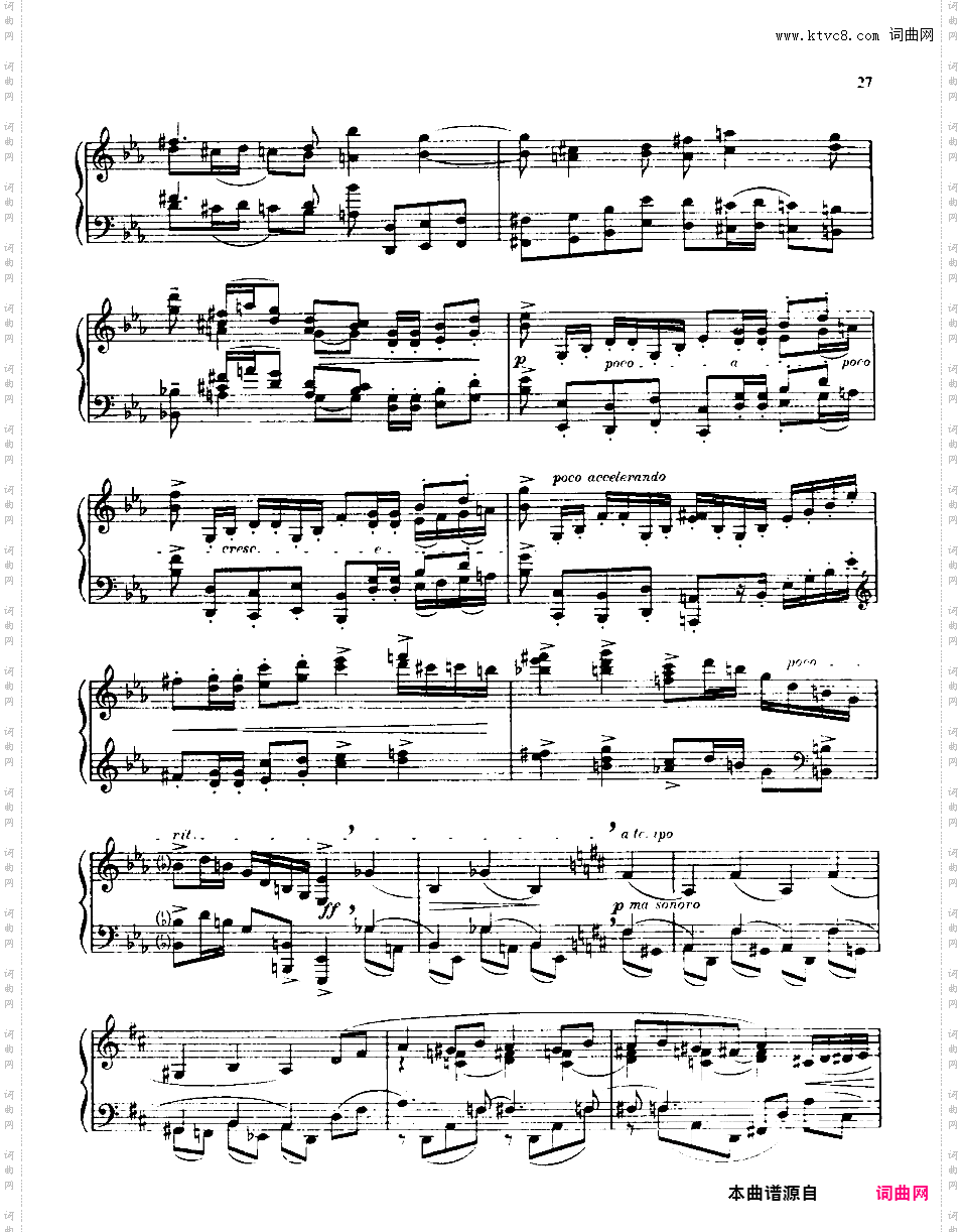 降E大调第二钢琴奏鸣曲 Piano Sonata No·2 in E flat Major Op·45