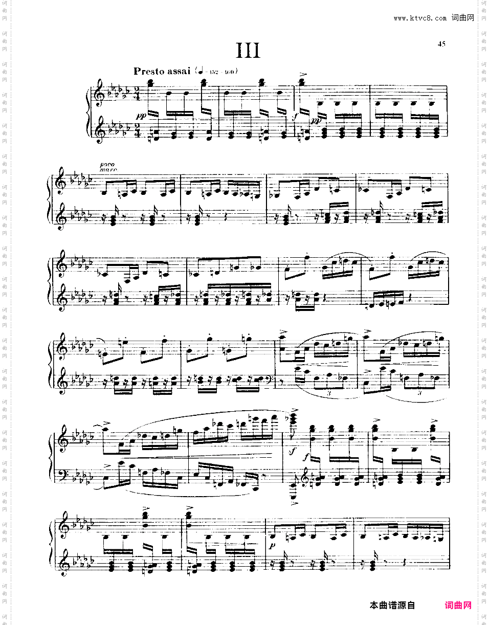 降E大调第二钢琴奏鸣曲 Piano Sonata No·2 in E flat Major Op·45