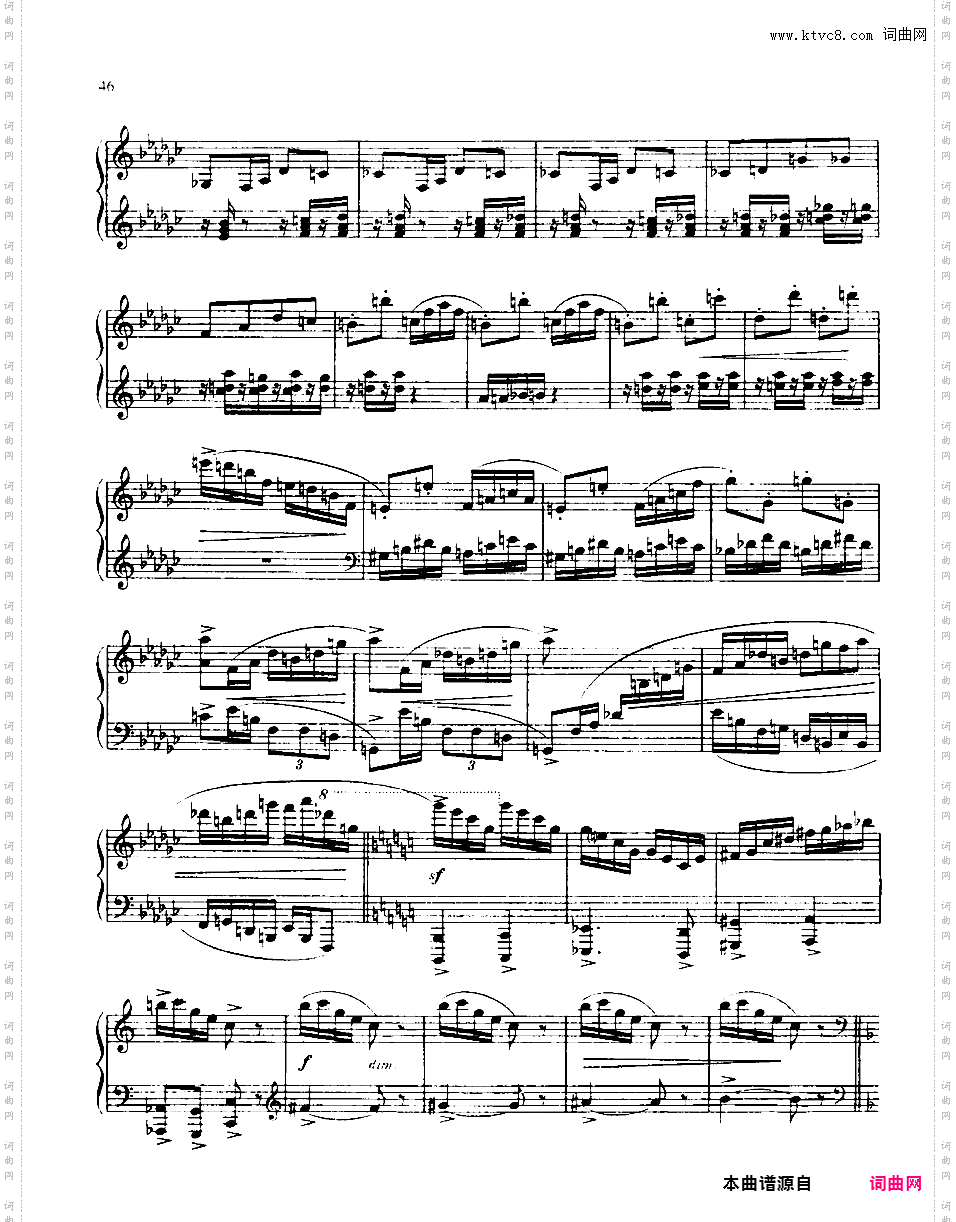 降E大调第二钢琴奏鸣曲 Piano Sonata No·2 in E flat Major Op·45