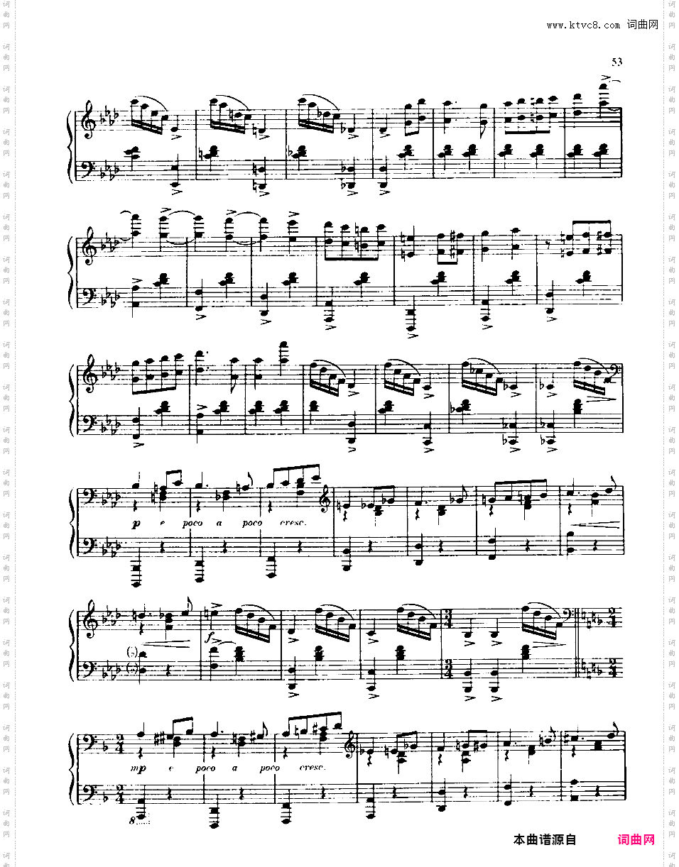 降E大调第二钢琴奏鸣曲 Piano Sonata No·2 in E flat Major Op·45