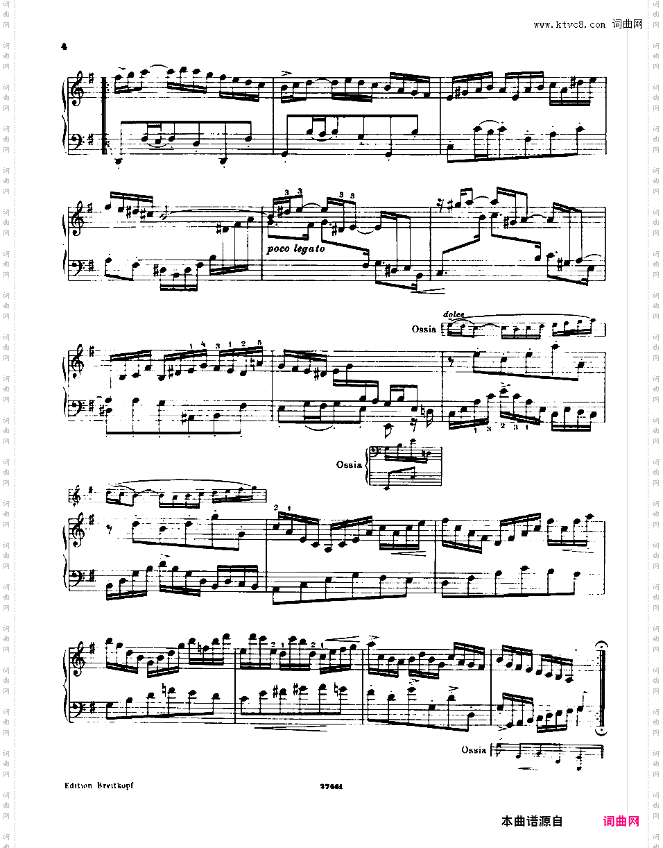 ------改编巴赫作品集------Bach-Busoni Goldberg Variations