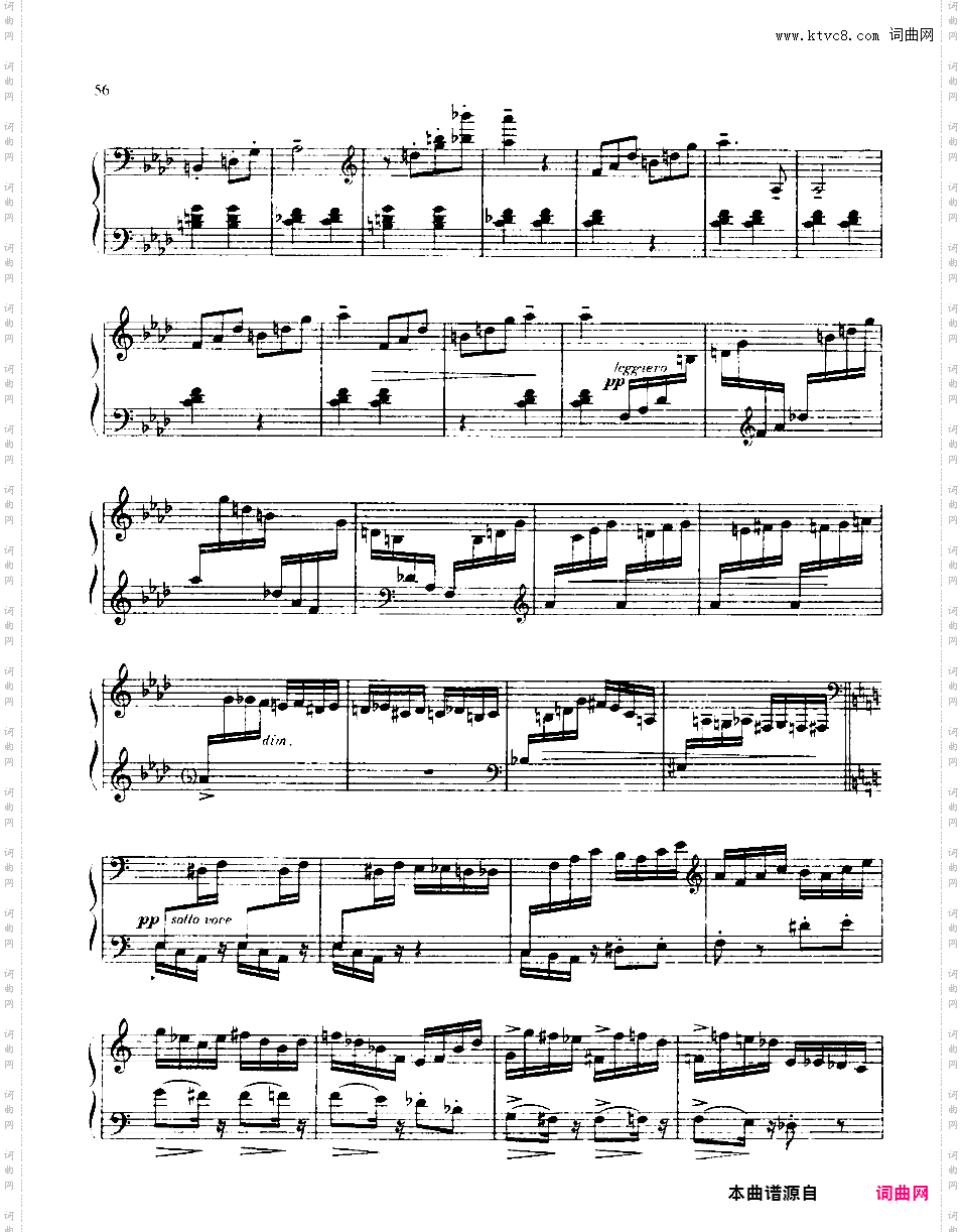 降E大调第二钢琴奏鸣曲 Piano Sonata No·2 in E flat Major Op·45