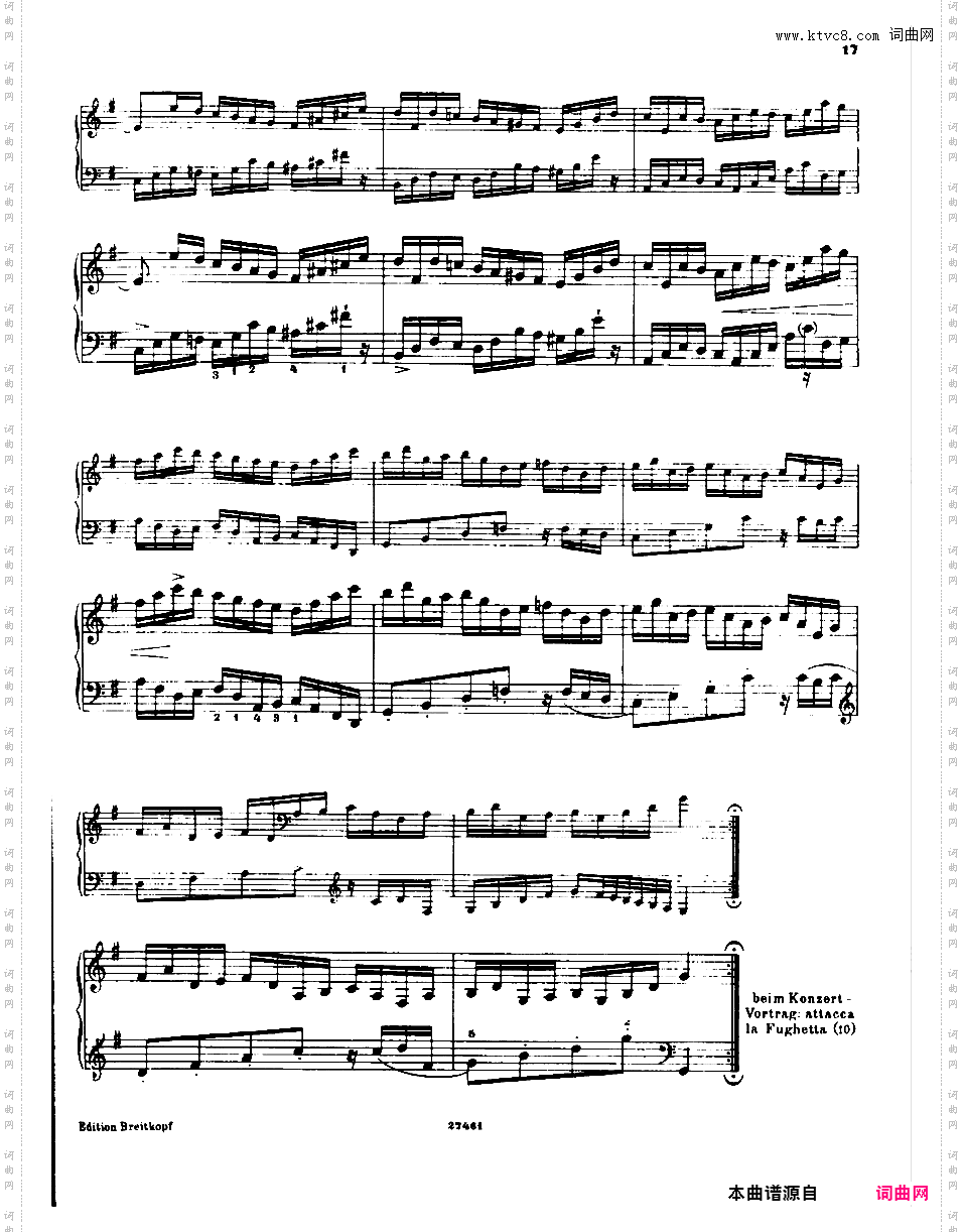 ------改编巴赫作品集------Bach-Busoni Goldberg Variations