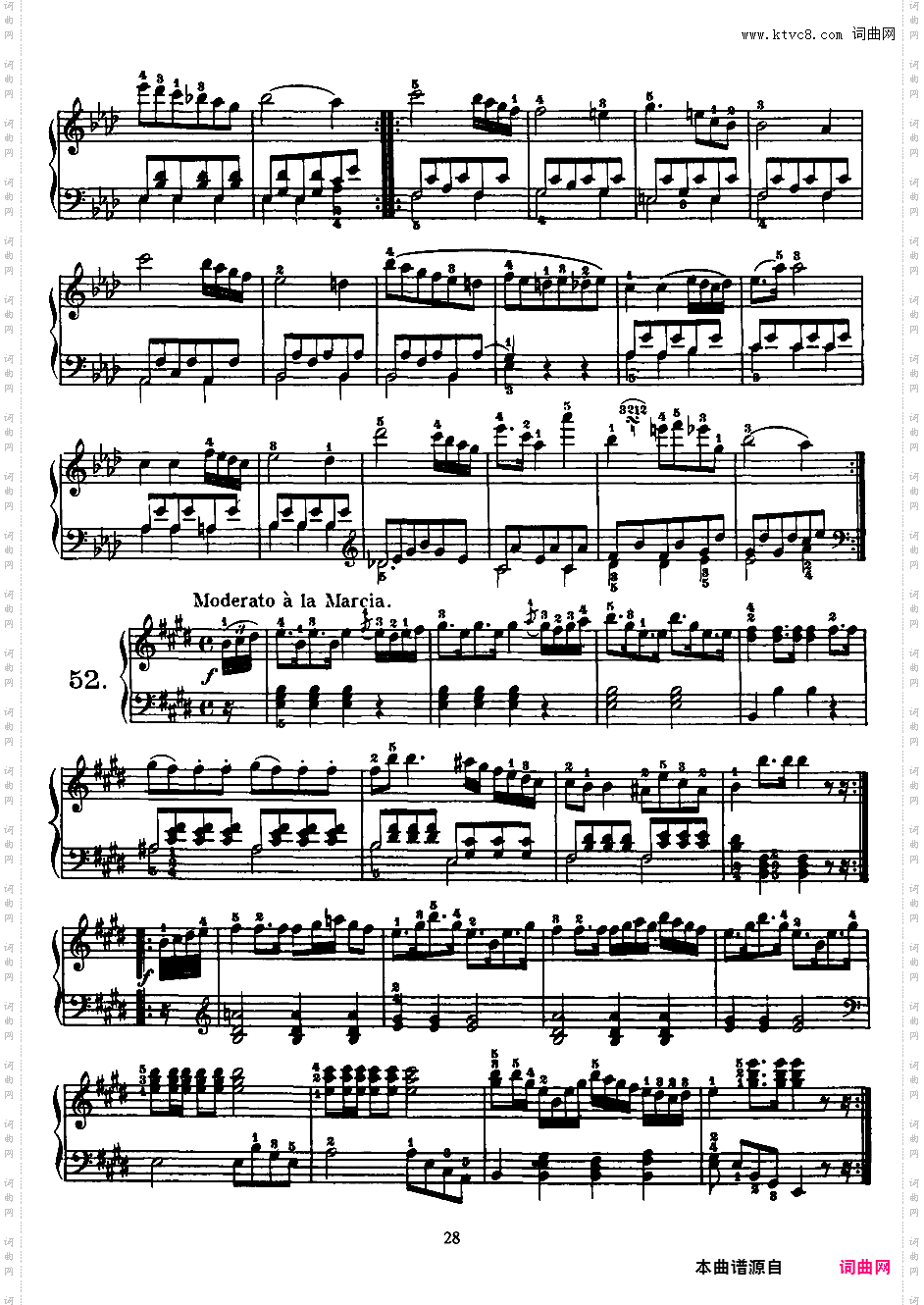 100首进阶练习曲 100 Progressive Studies Op·139Czerny-op139-100_Progressive_Studies_50-100