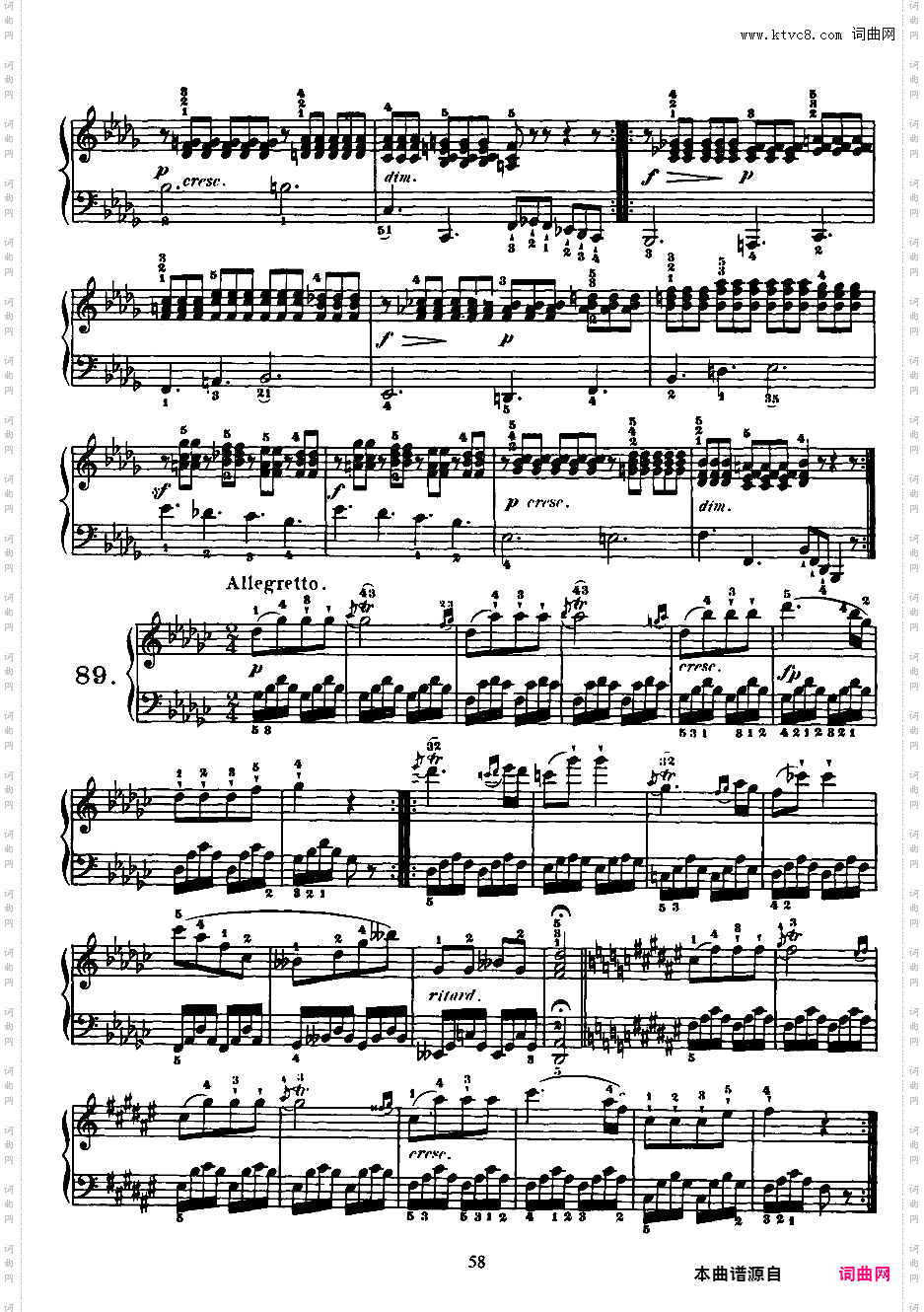 100首进阶练习曲 100 Progressive Studies Op·139Czerny-op139-100_Progressive_Studies_50-100